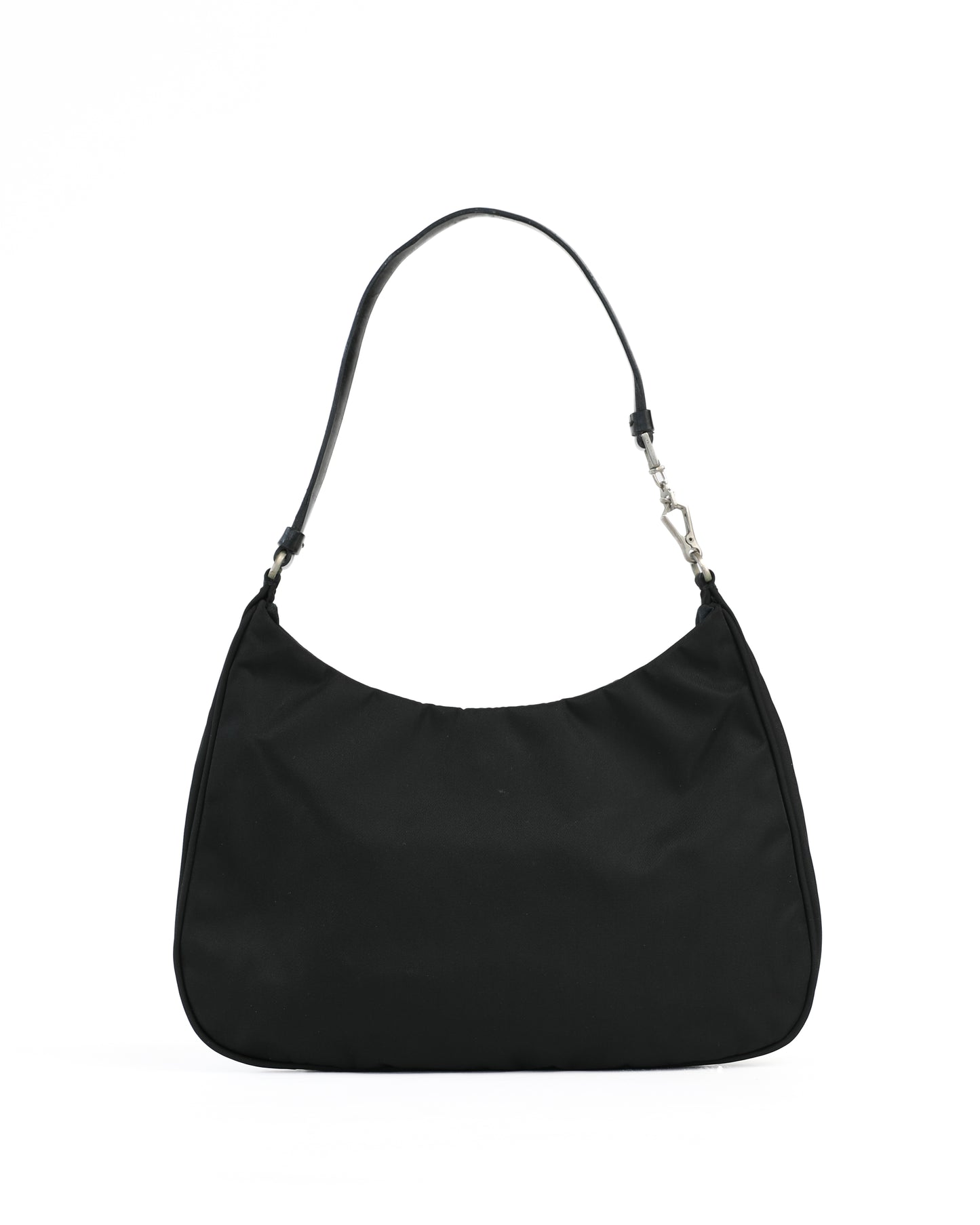 Prada Black Nylon Cleo Shoulder Bag