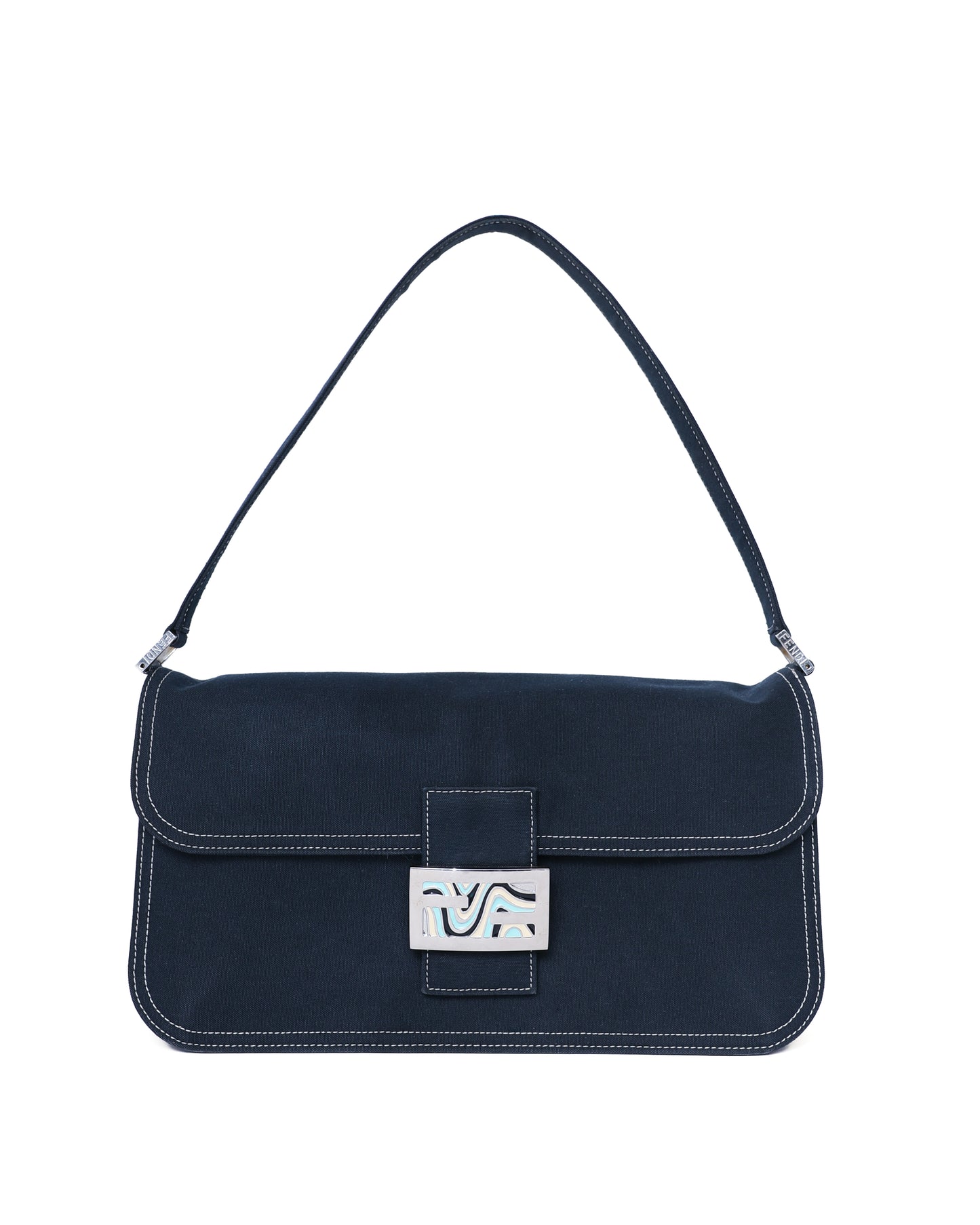 Fendi Denim Baguette