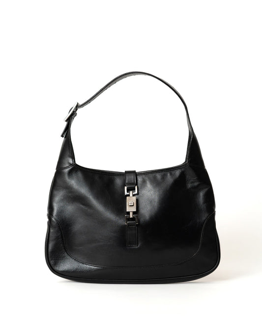 Gucci Jackie Black Leather Bag
