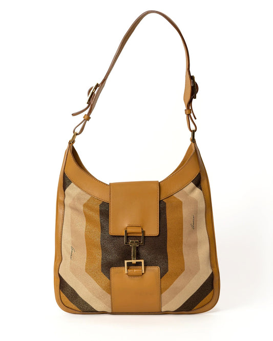 Gucci Printed Jackie Bag
