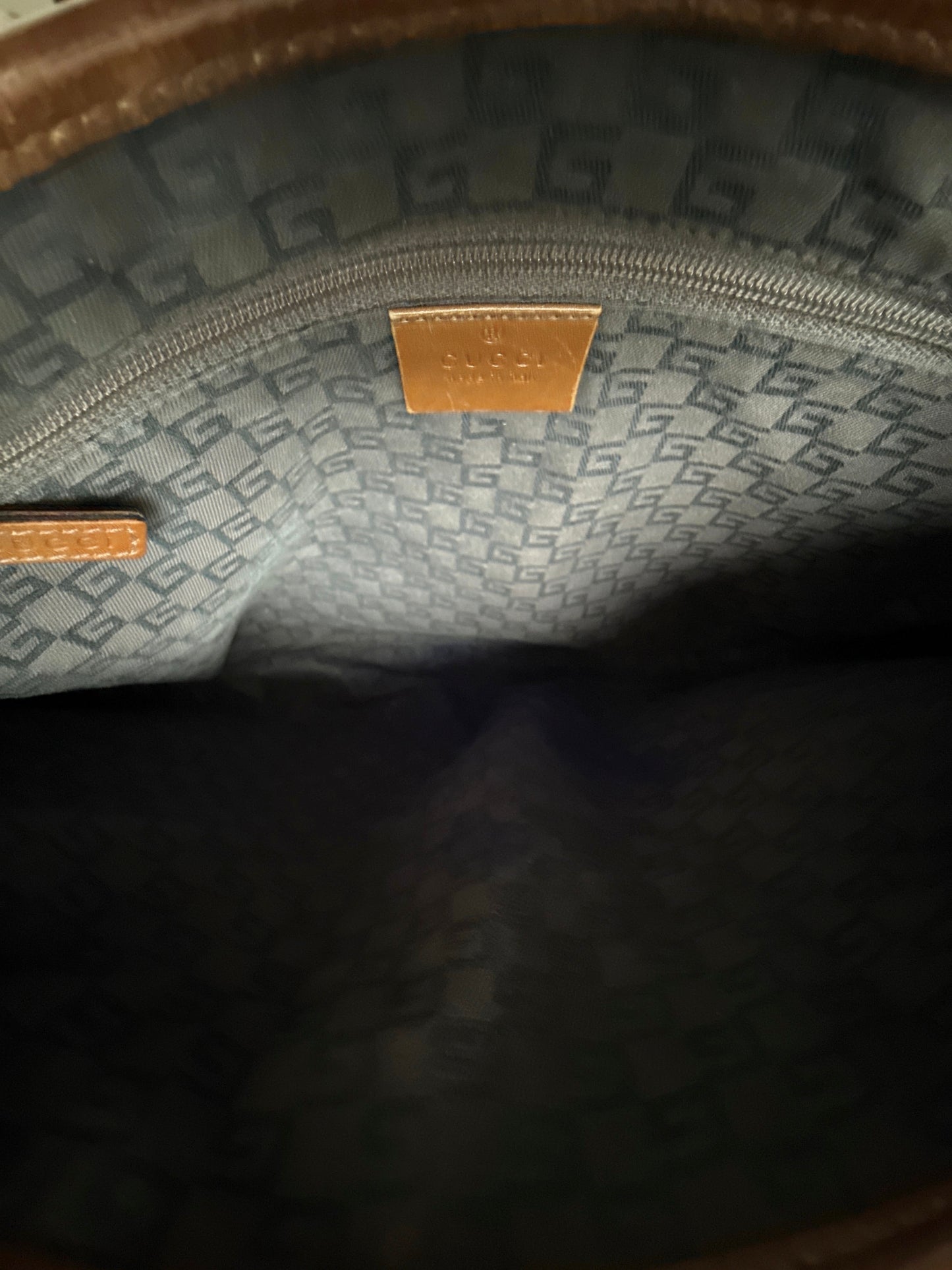 Gucci Suede Jackie Shoulder Bag