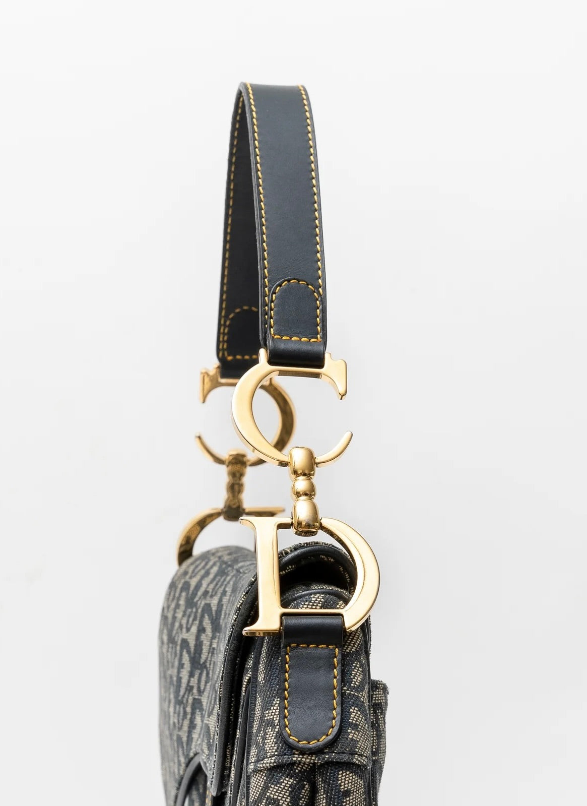 Christian Dior Monogram Saddle Bag