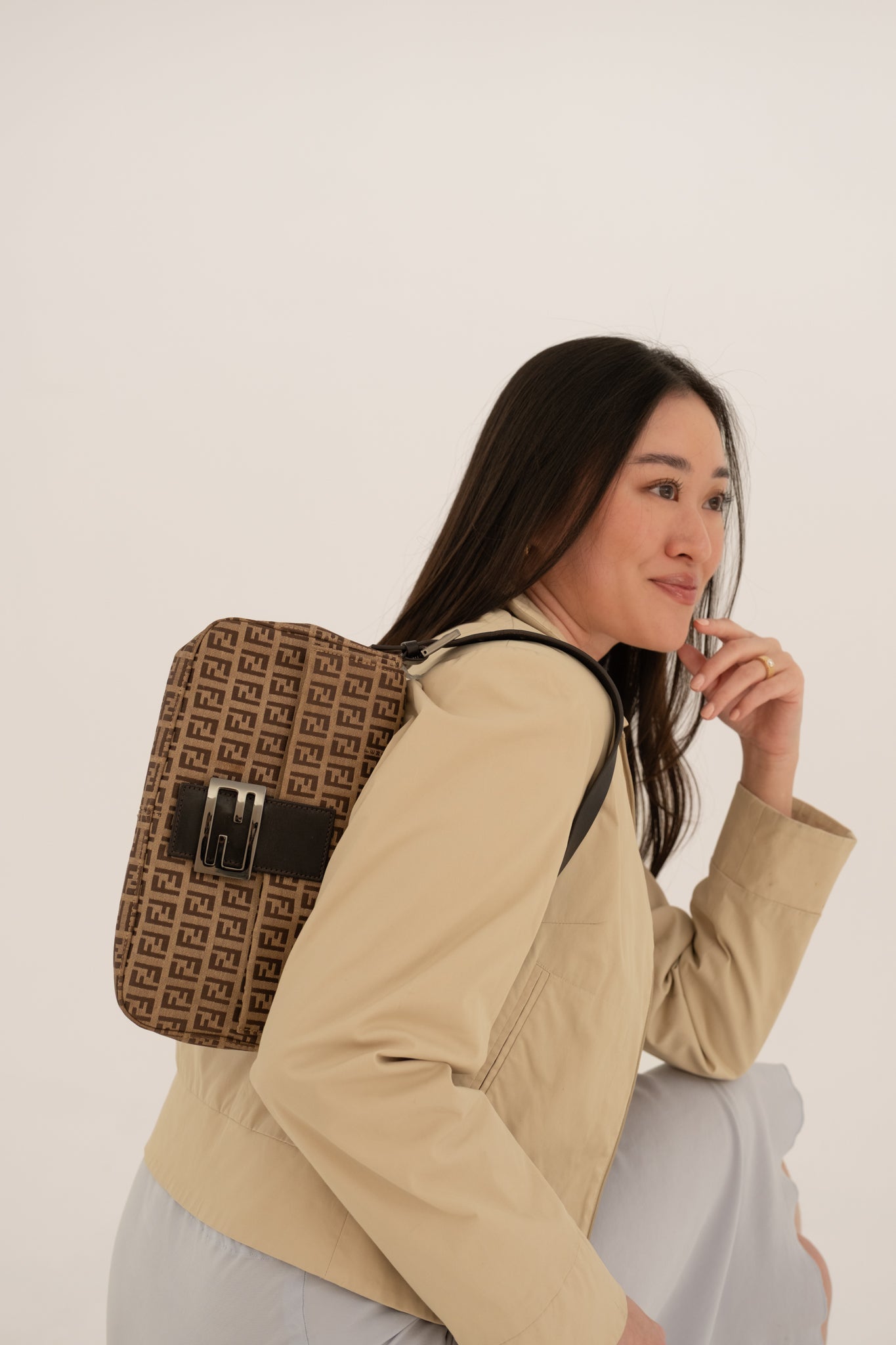 Fendi Zucchino Baguette