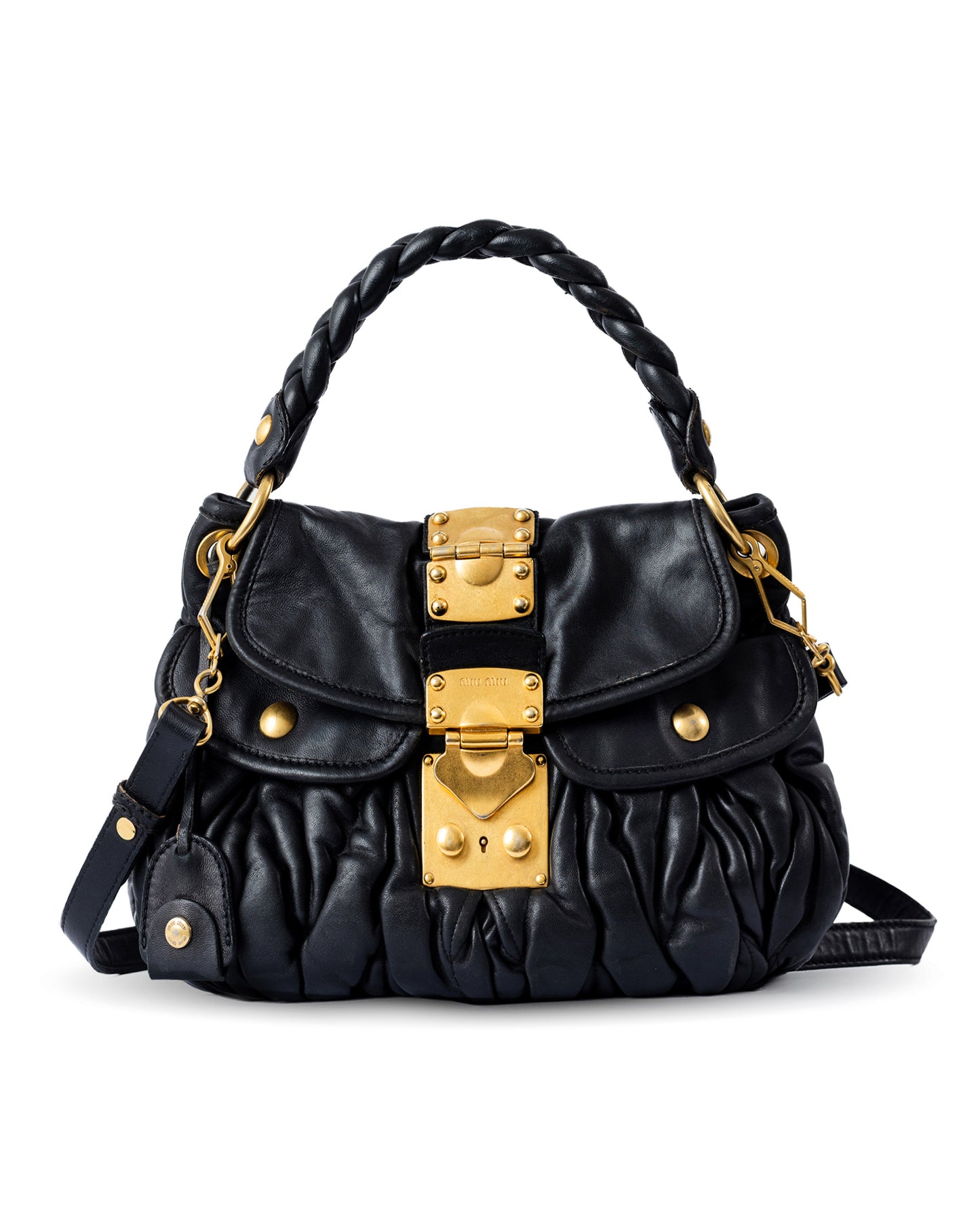 Miu Miu Black Leather Bag