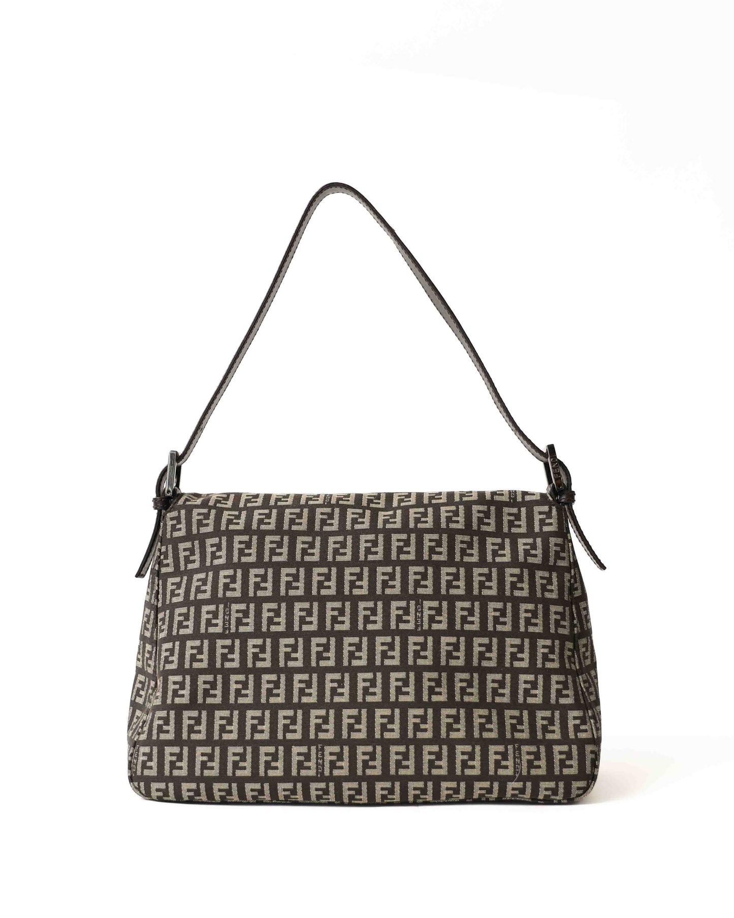 Fendi Zucchino Brown Mama Baguette