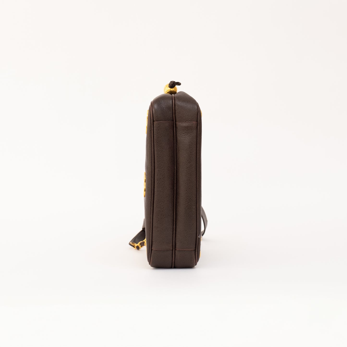 Chanel Triple CC Caviar Leather Shoulder Bag