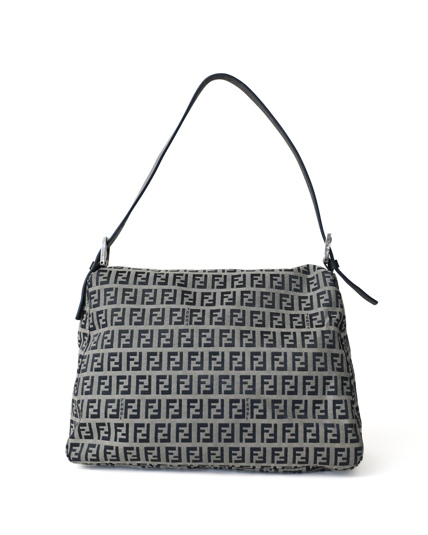 Fendi Blue Zucchino Mama Baguette
