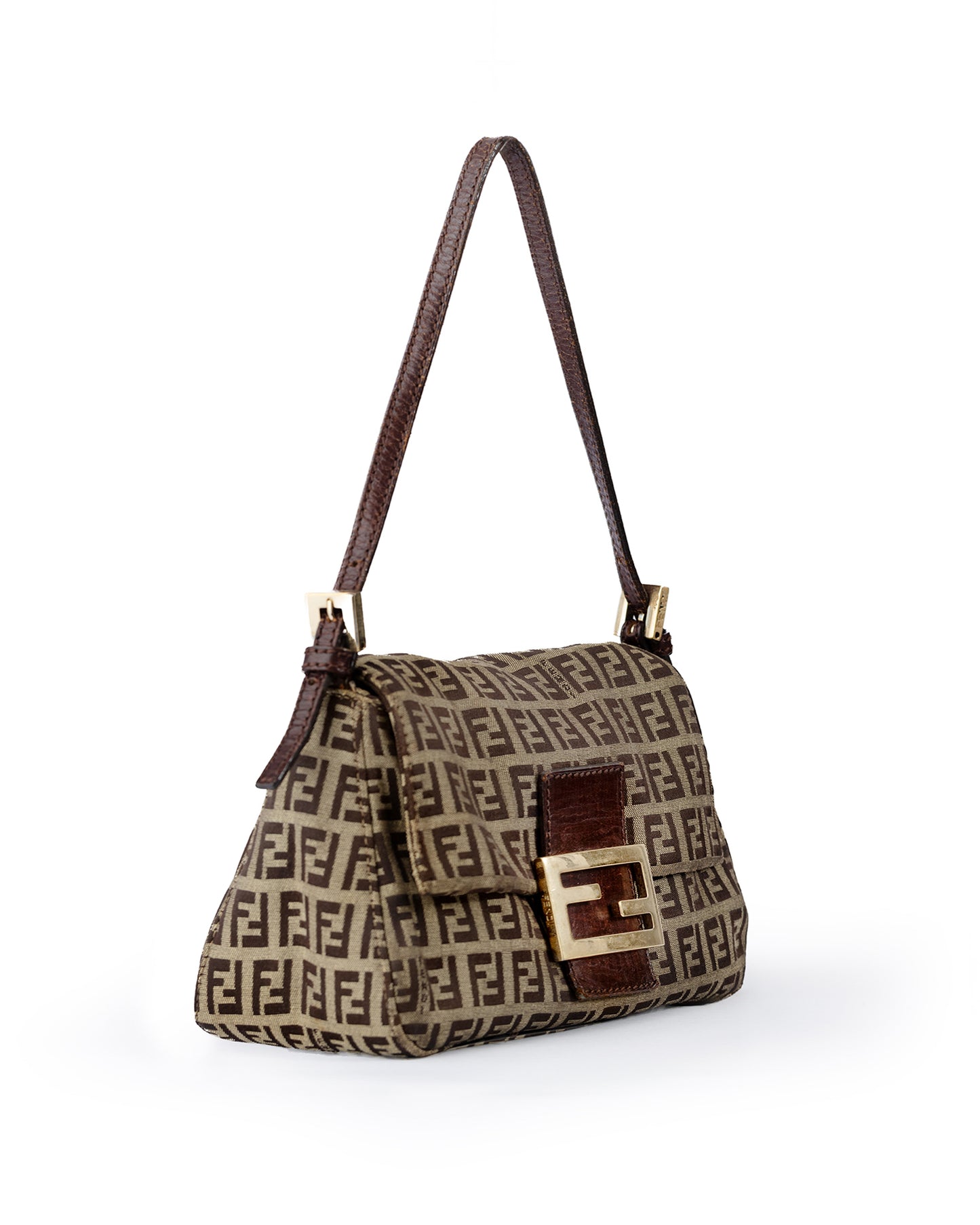 Fendi Zucchino Mini Baguette