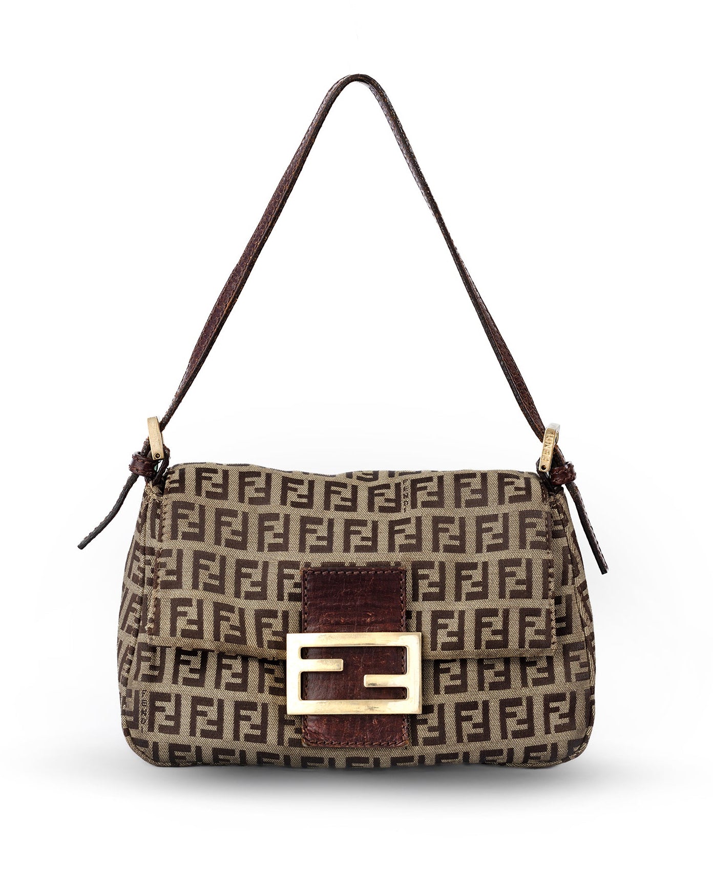 Fendi Zucchino Mini Baguette