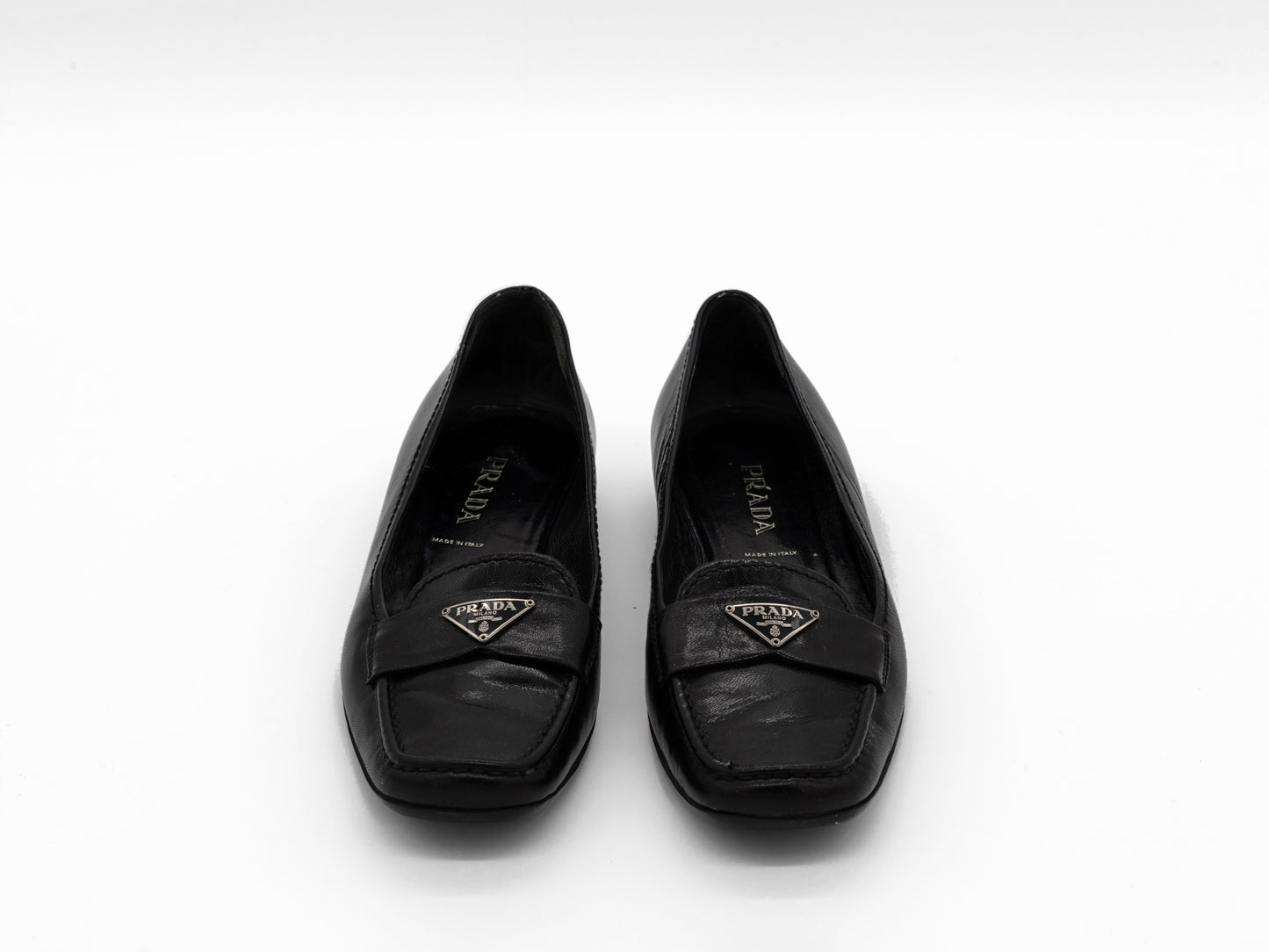 Prada Leather Loafers (Size 7)