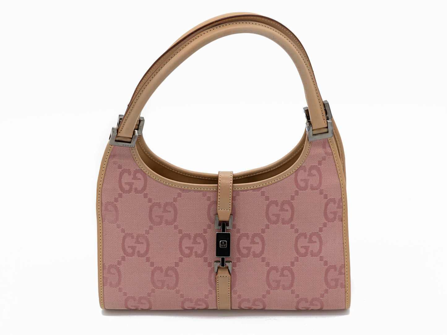 Gucci Monogram Jackie Hobo Bag