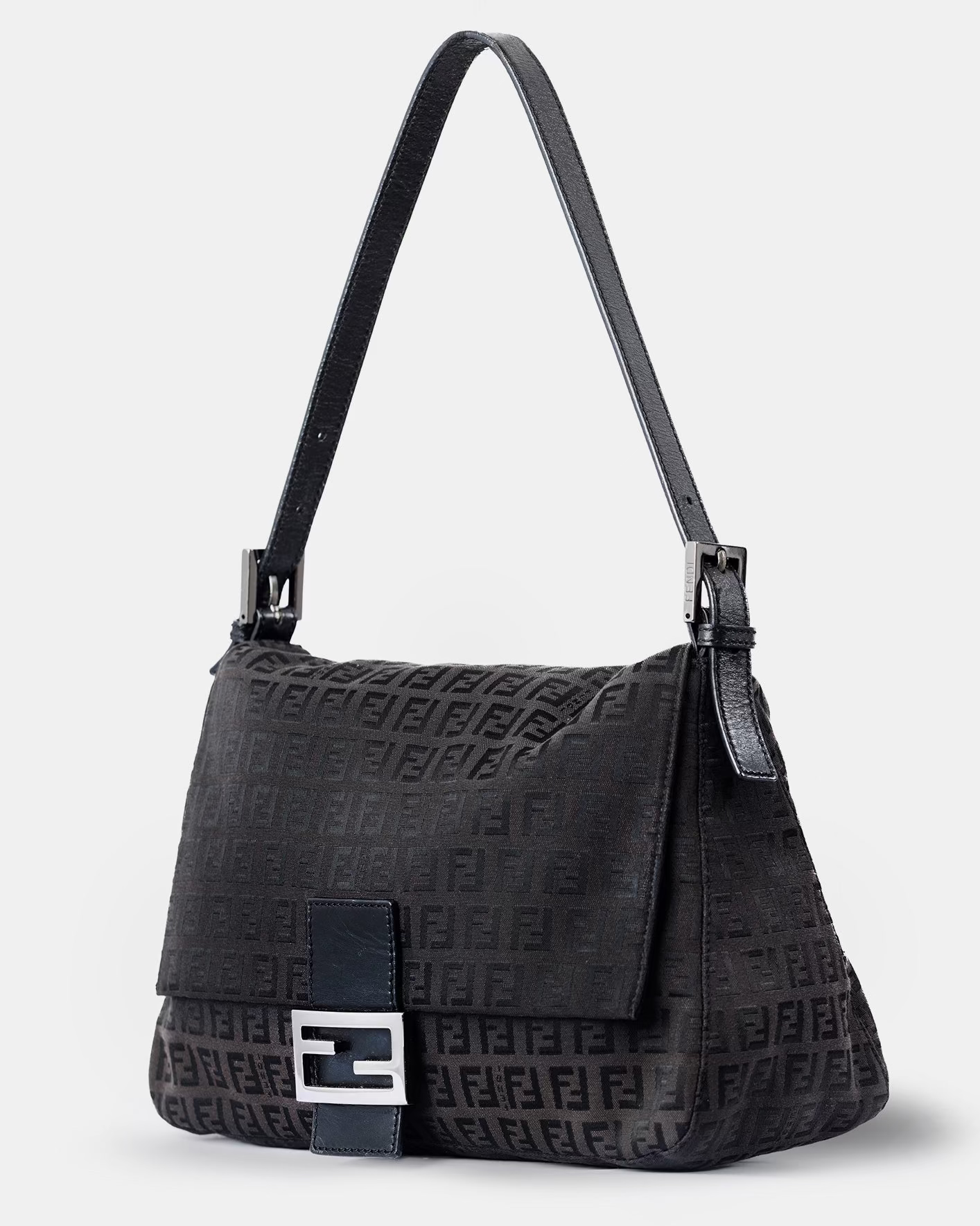 Fendi Black Mama Baguette