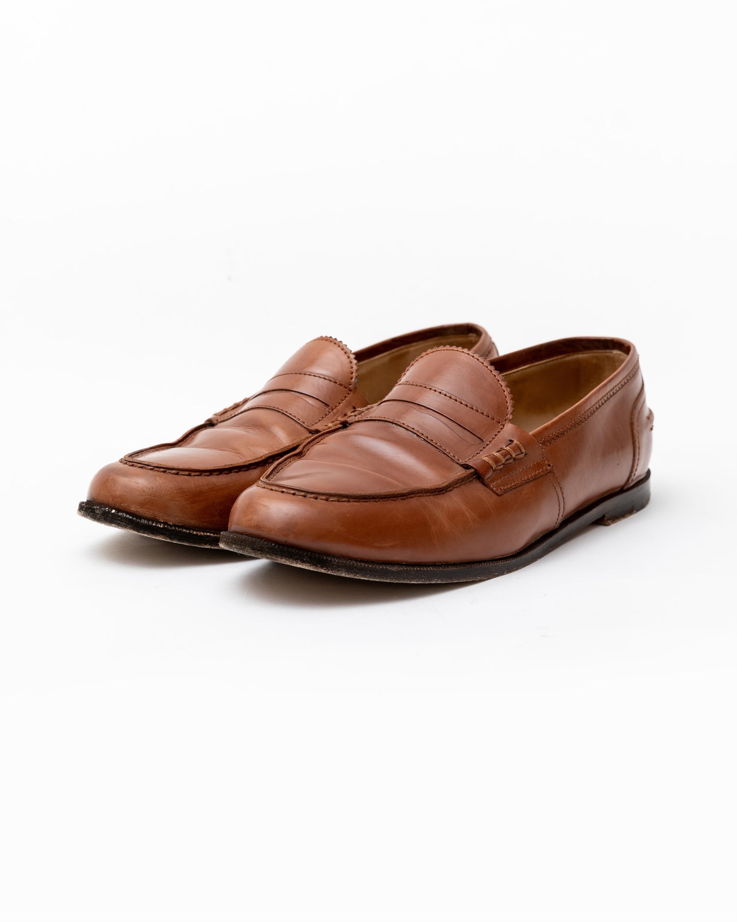 Manolo Blahnik Leather Loafers (37.5)