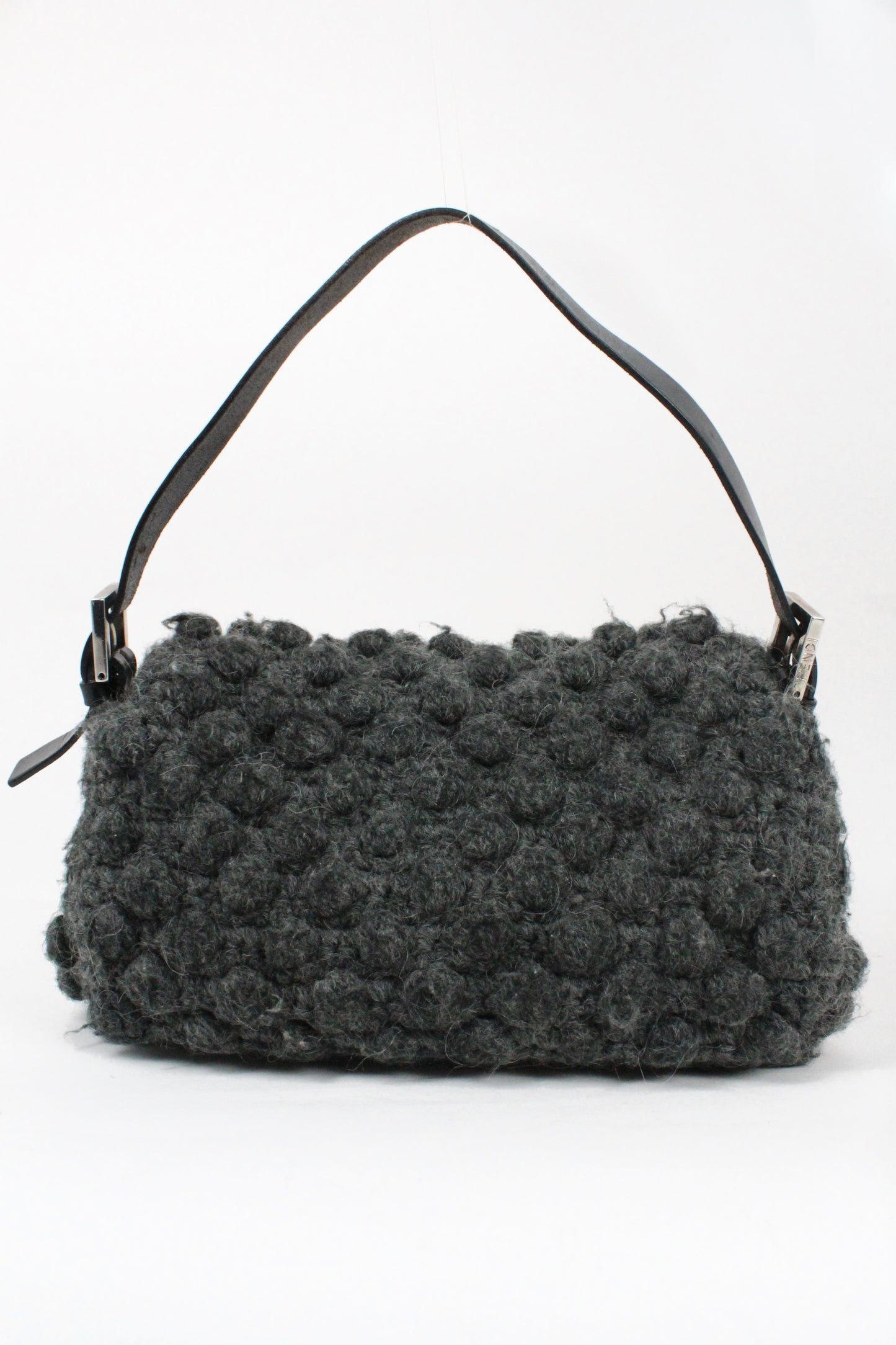 Fendi wool knit baguette