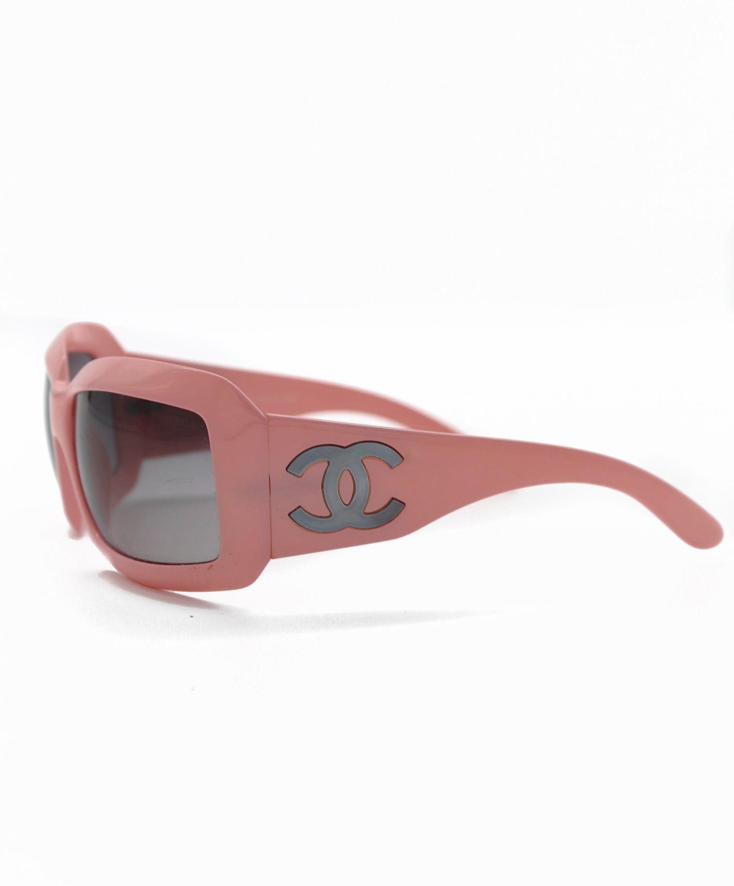 Chanel Pink Mother Of Pearl Sunglasses