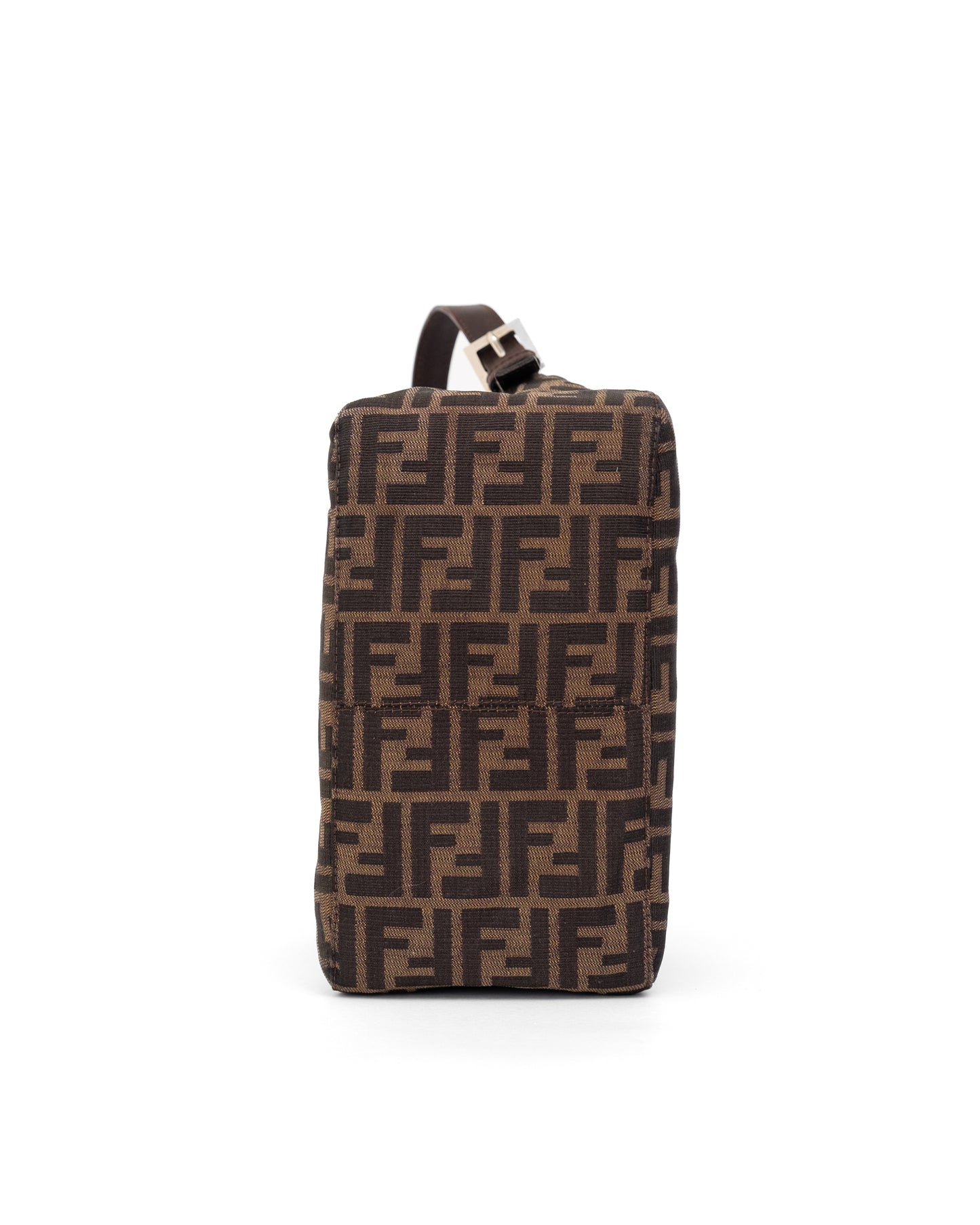 Fendi Zucca Double Flap Baguette