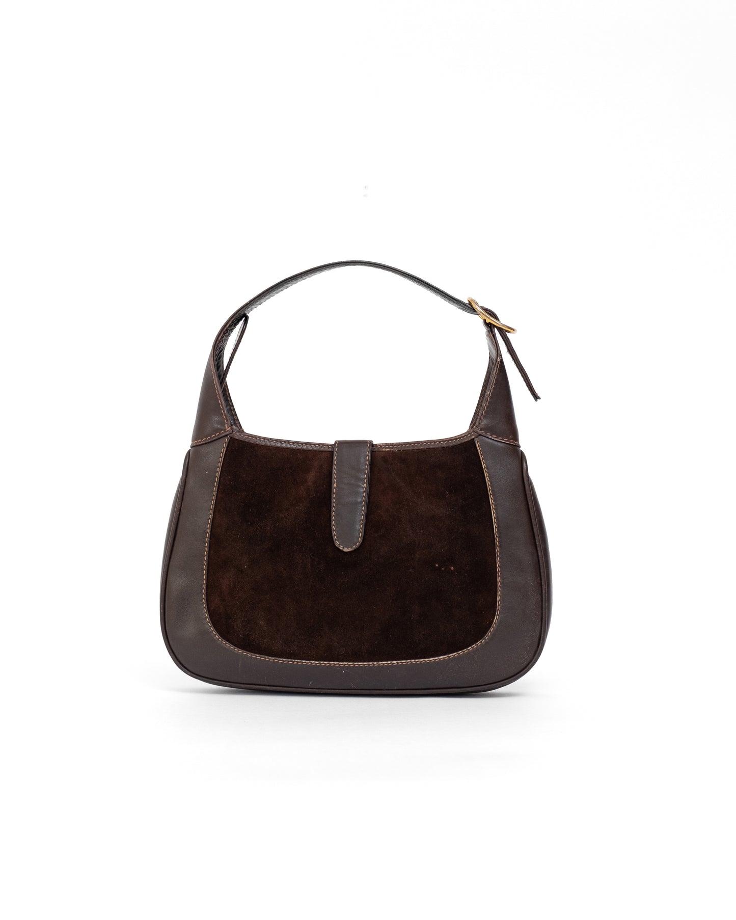 Gucci Brown Suede Jackie Bag