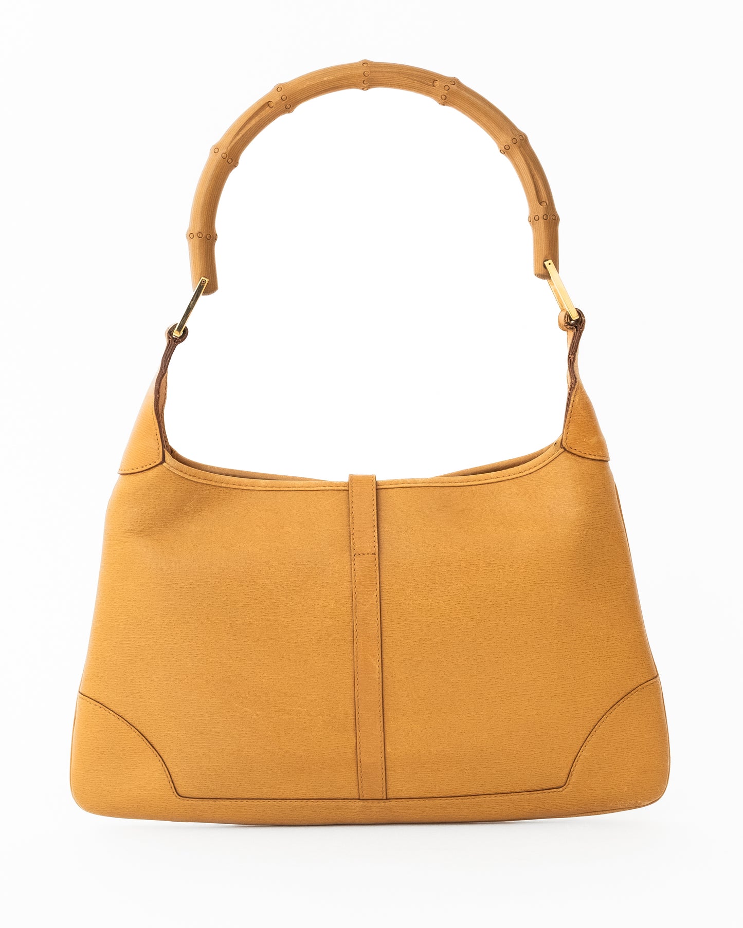 Gucci Bamboo Tan Leather Jackie Bag