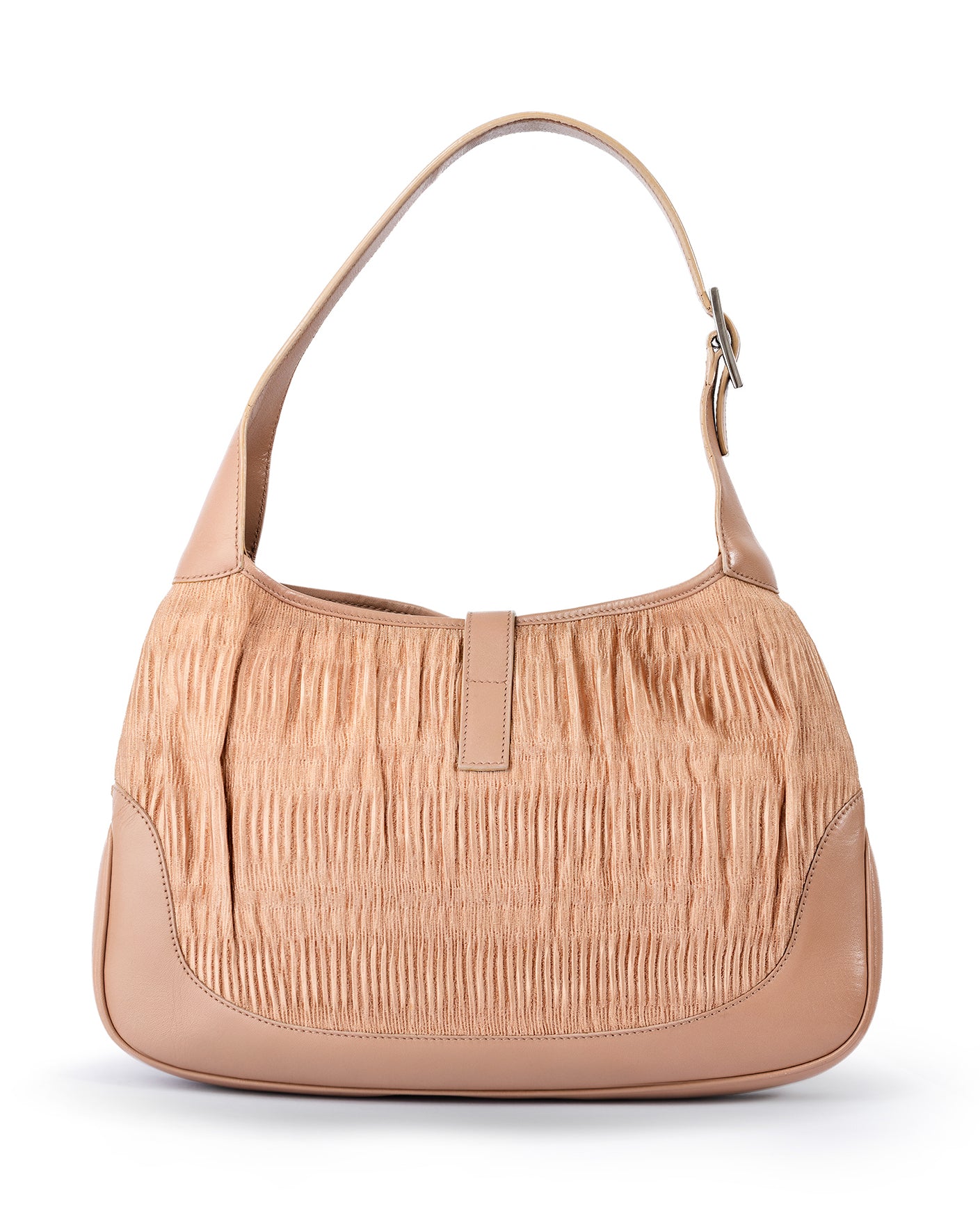 Gucci Pleated Pink Jackie Bag