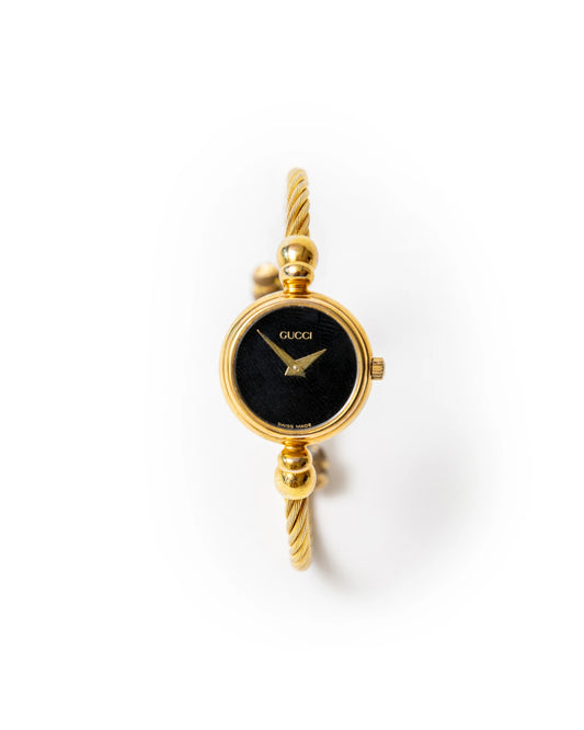Gucci 2700L Gold Twist Watch