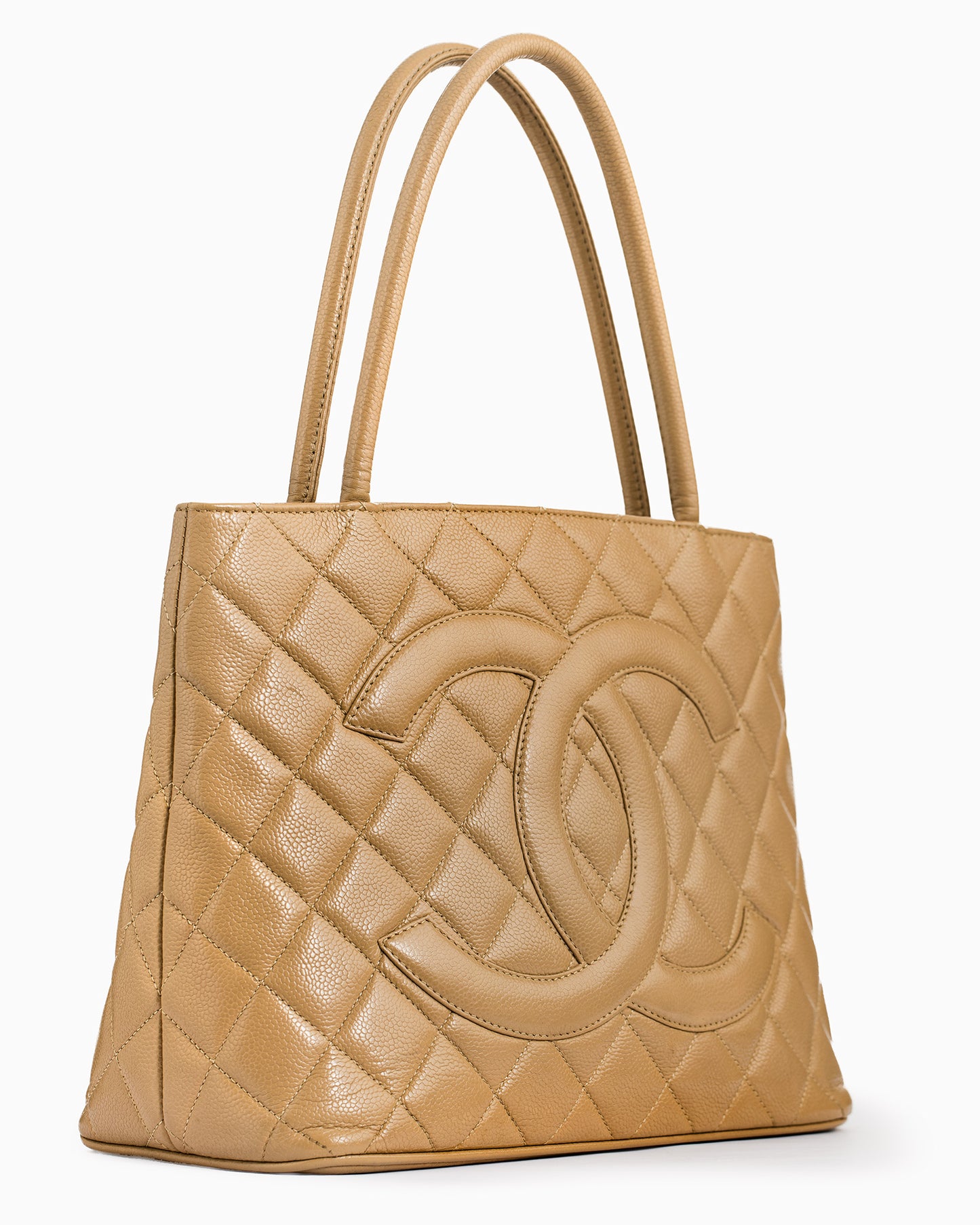 Chanel Medallion Leather Tote Bag