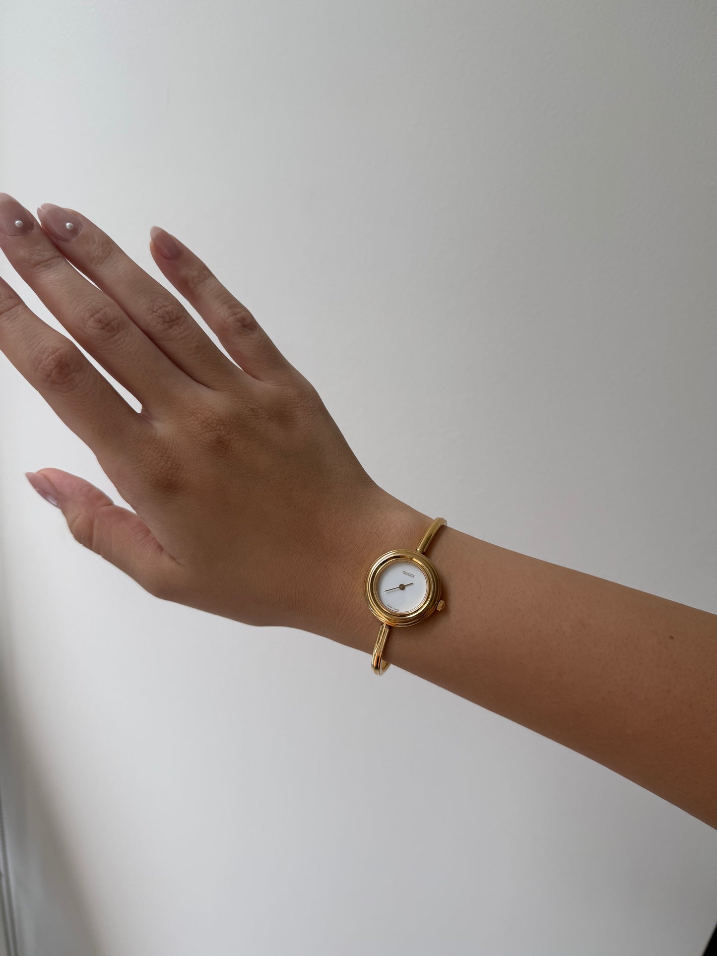 Gucci Gold Bezel Watch