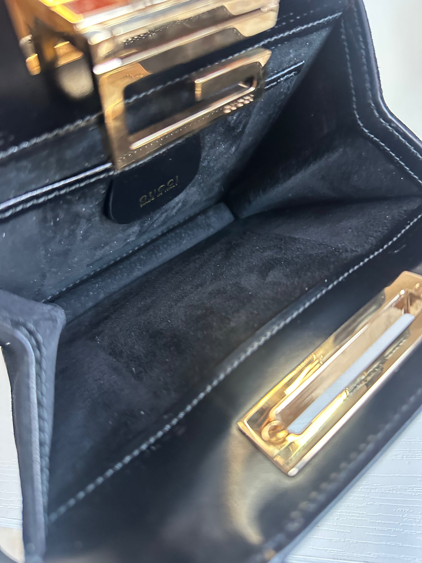 Gucci Suede Mini Bag