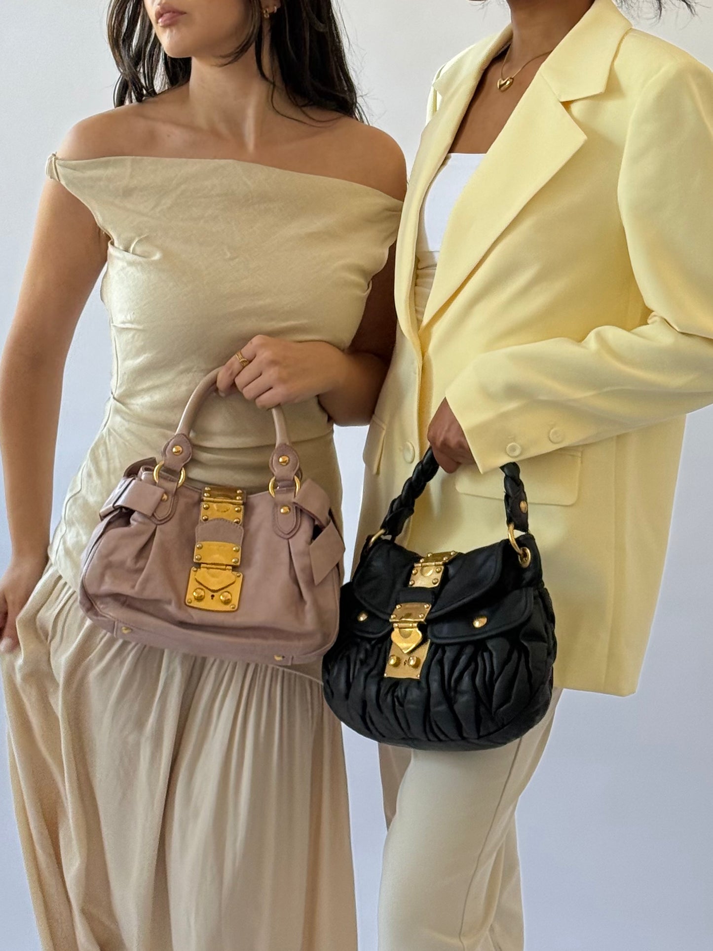 Miu Miu Black Leather Bag