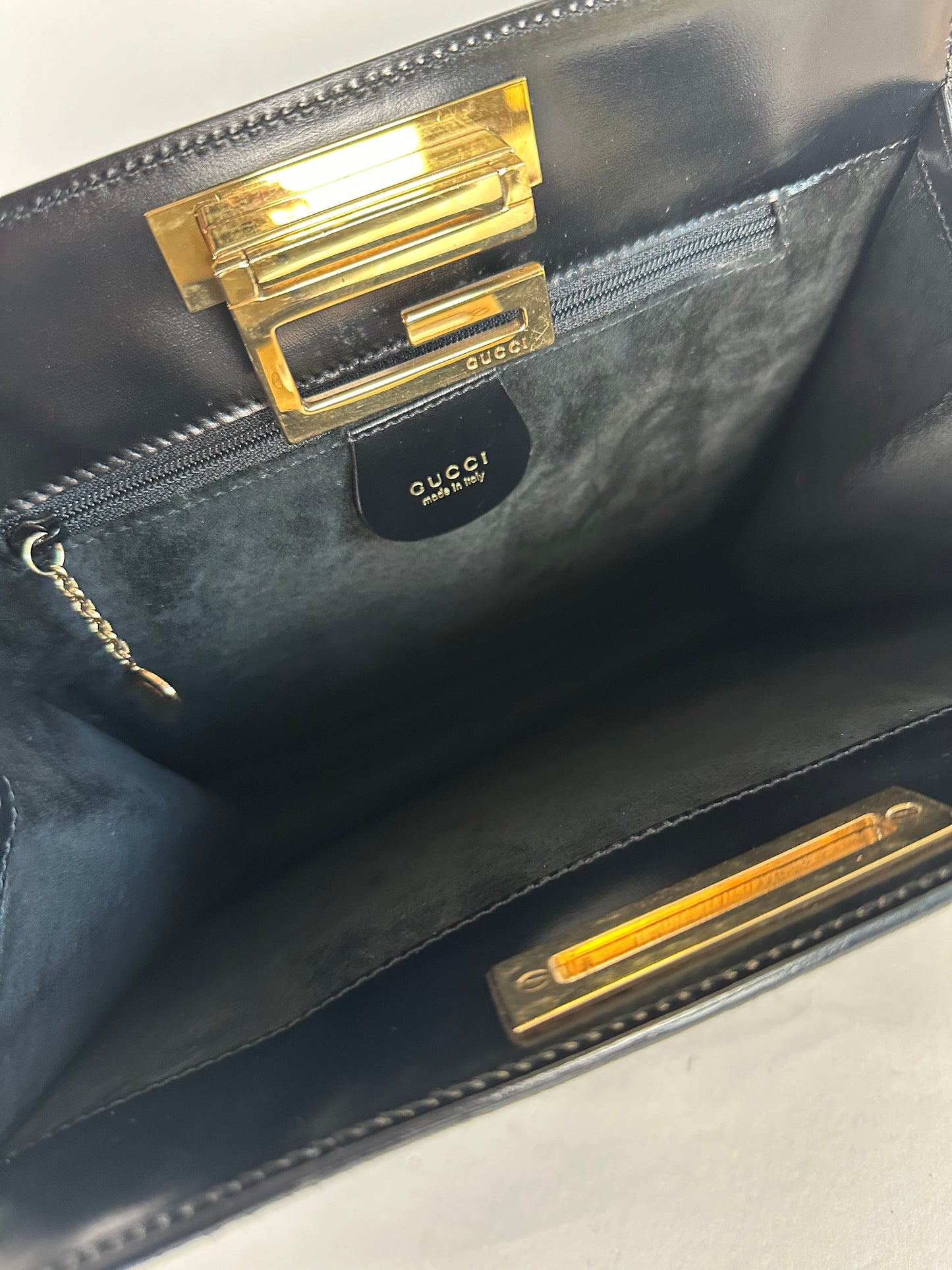 Gucci Suede Shoulder Bag