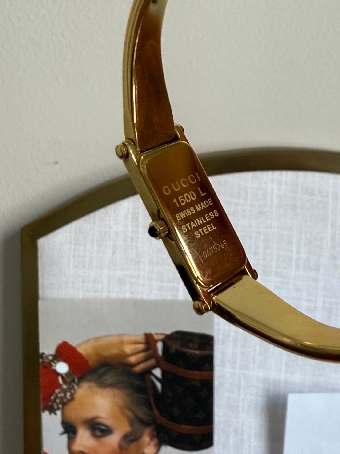 Gucci Horsebit Gold Watch