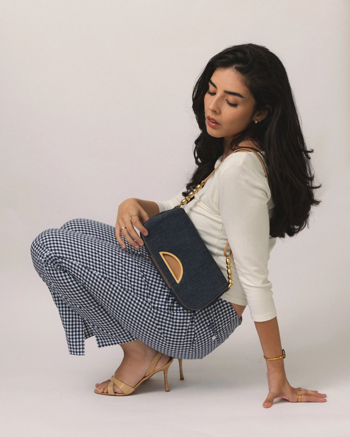 Christian Dior Denim Malice Bag