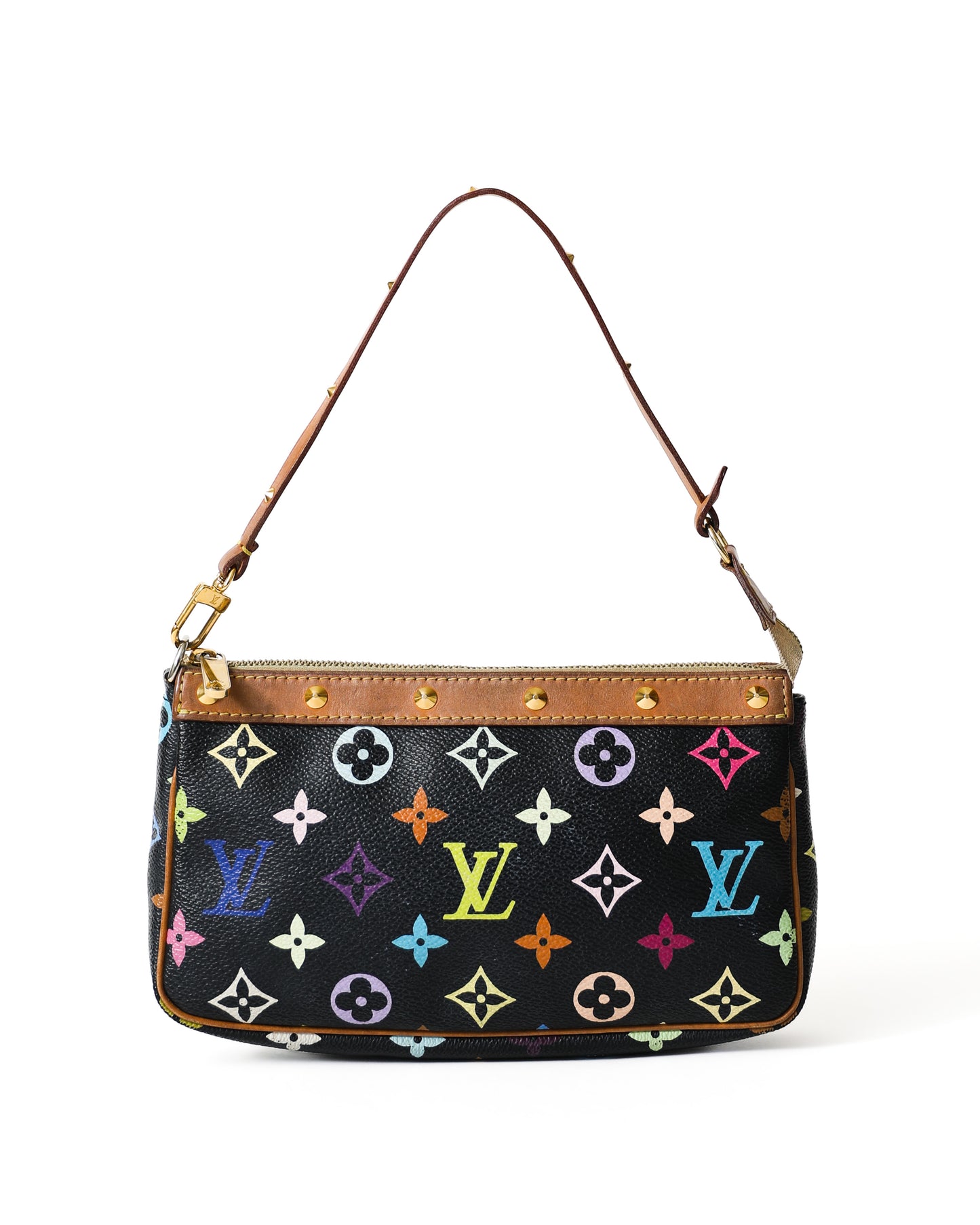 Louis Vuitton x Takashi Murakami Multicolor Pochette