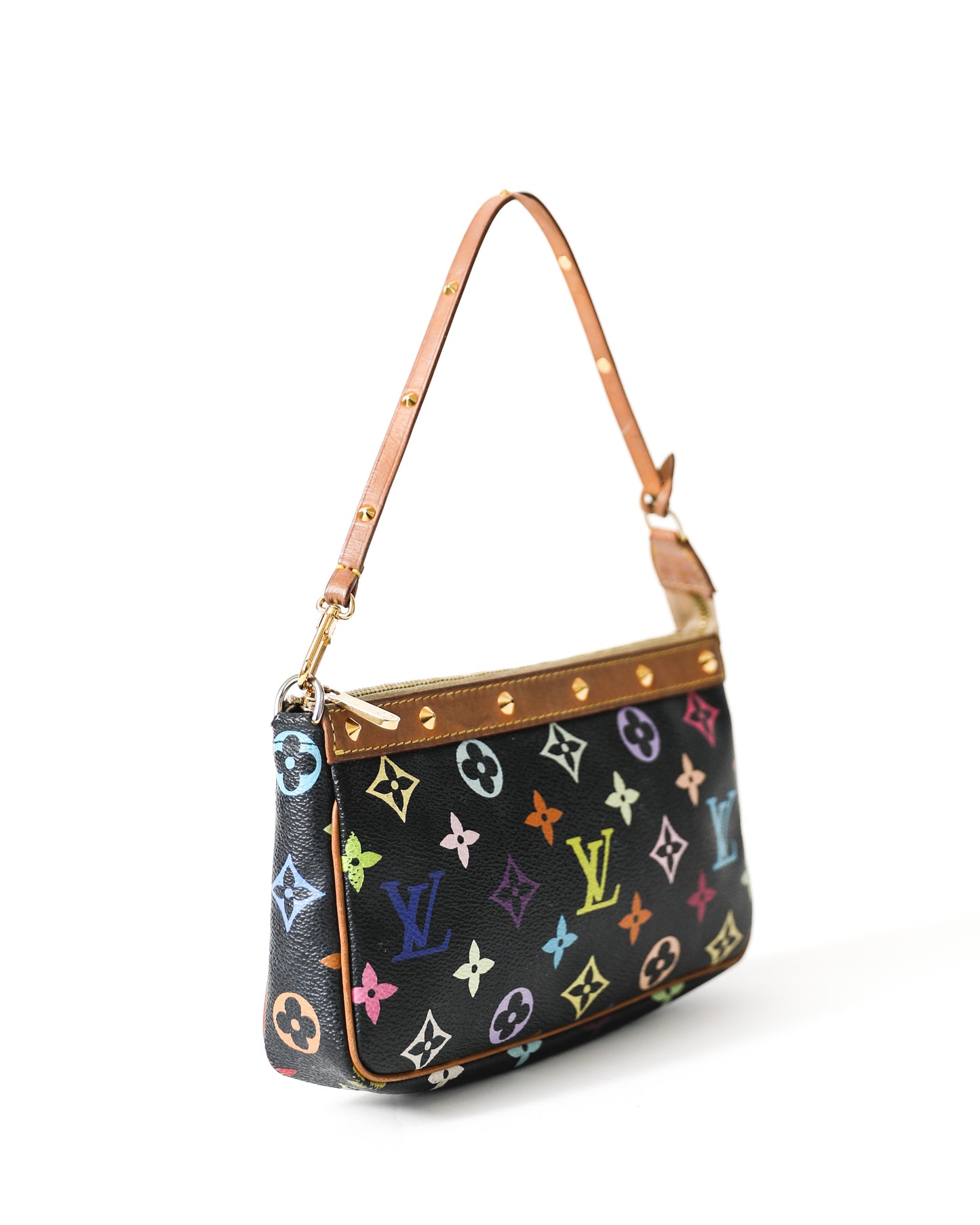Louis Vuitton x Takashi Murakami Multicolor Pochette