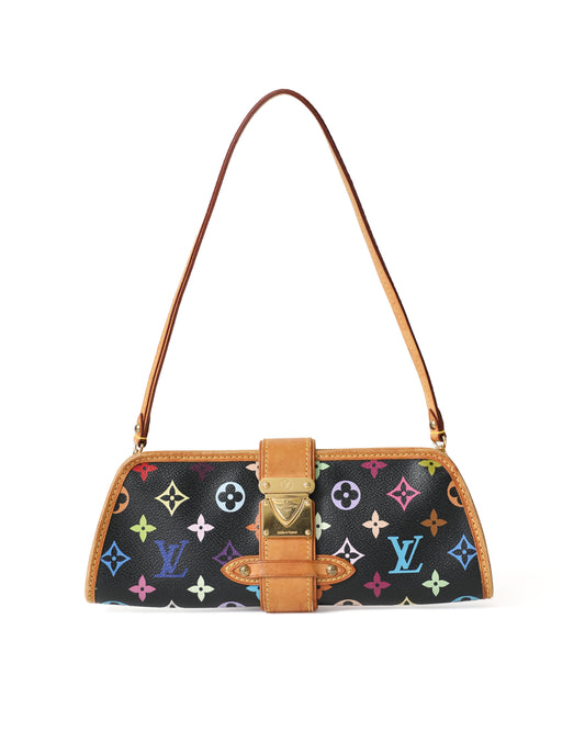 RARE Louis Vuitton x Takashi Murakami Multicolor Shirley Bag