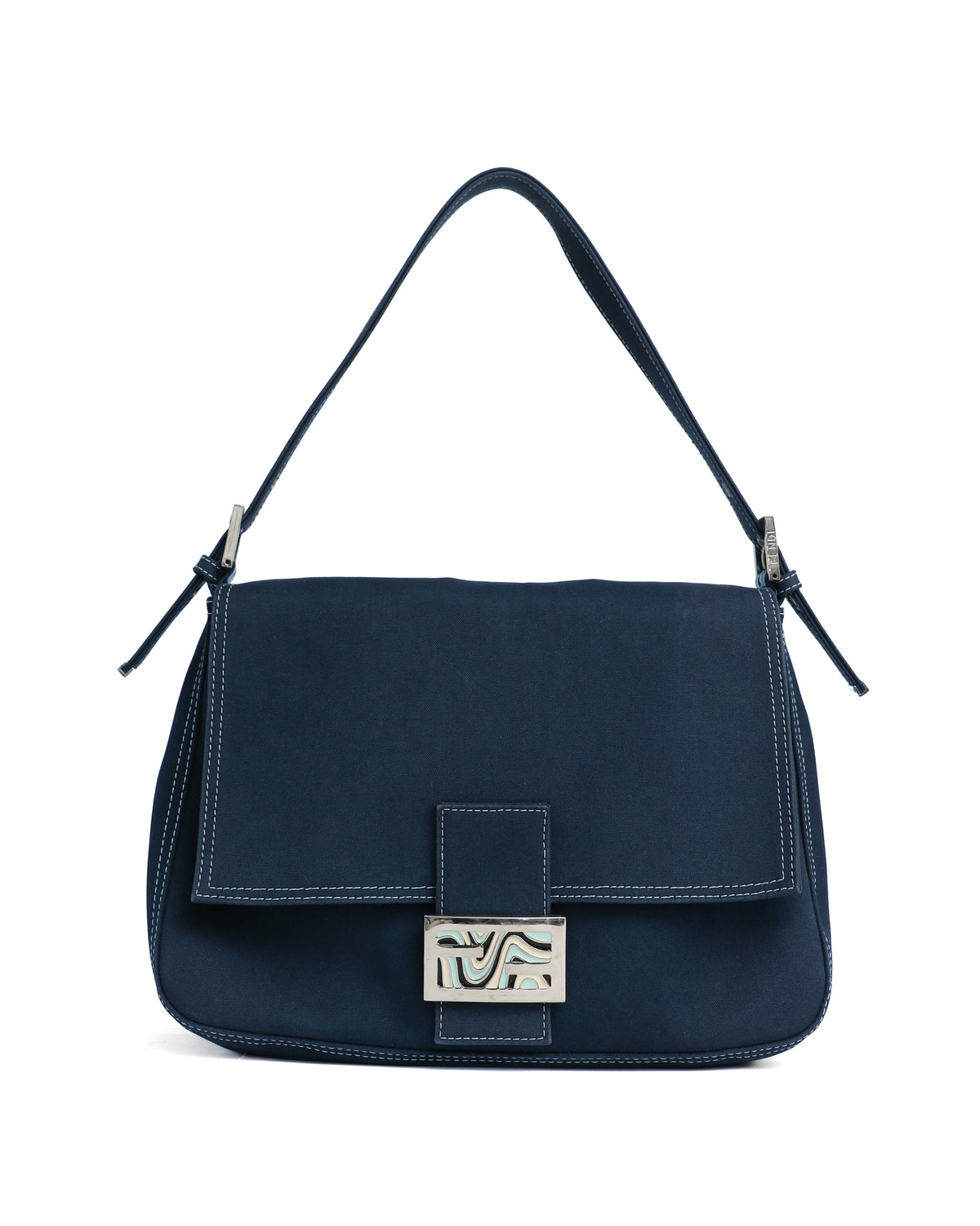 Fendi Denim Mamma Baguette