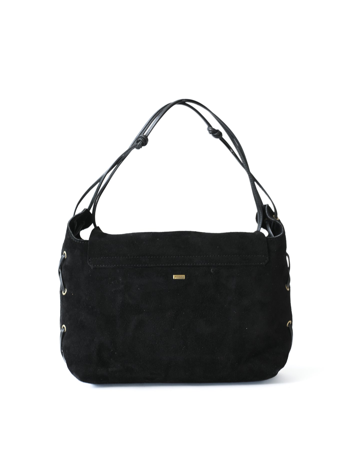 Gucci Suede Black Heart Bag