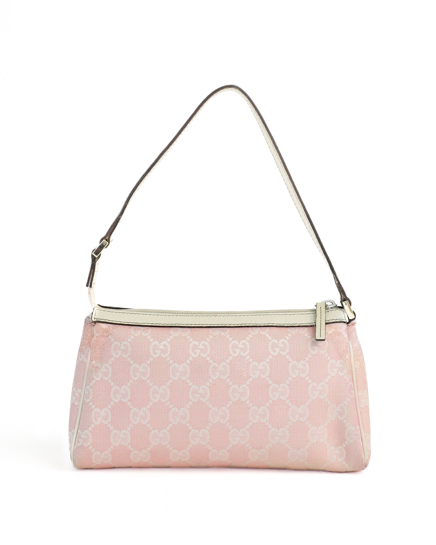 Gucci Monogram Pink Abbey Bag