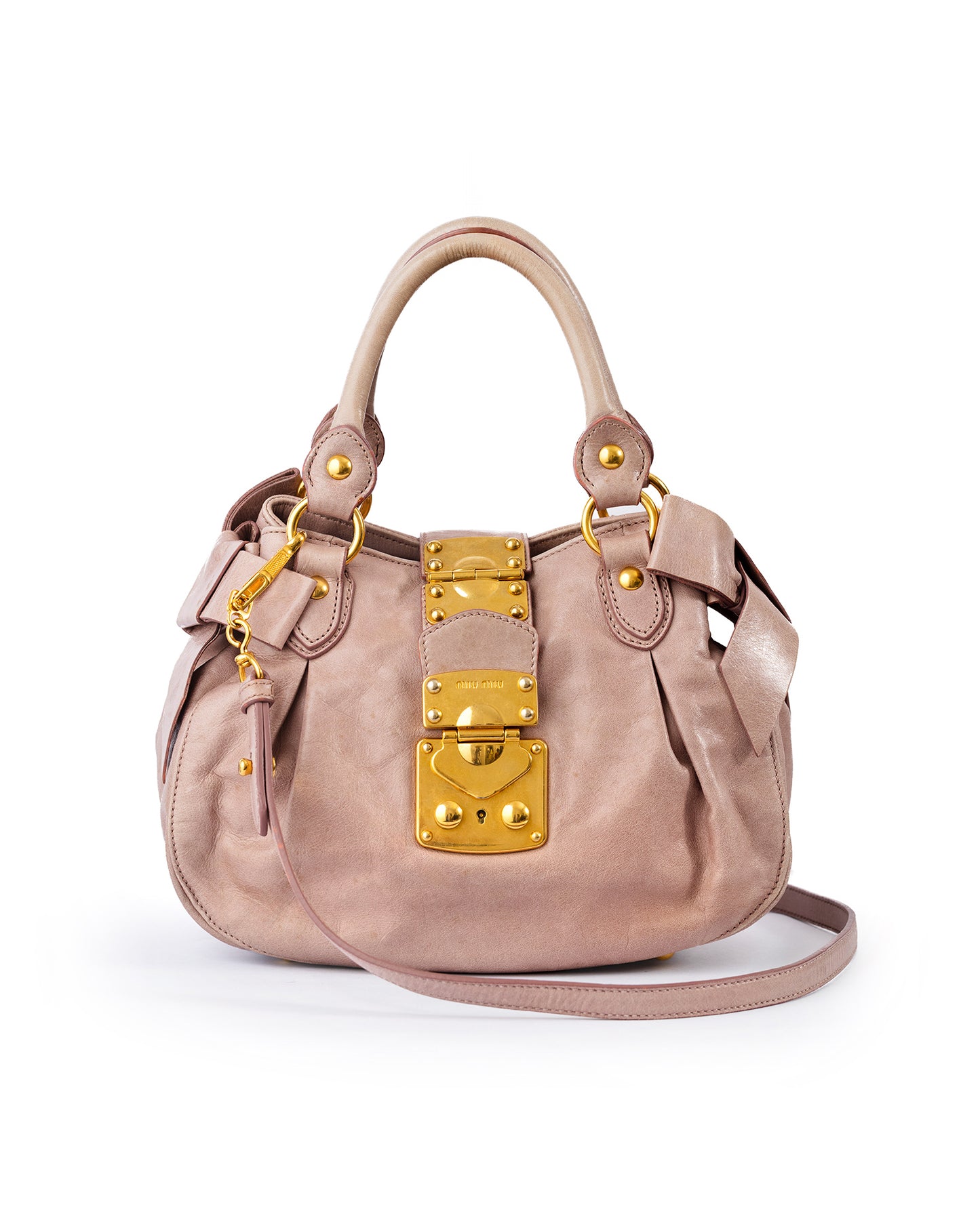 Miu Miu Pink Leather Bag