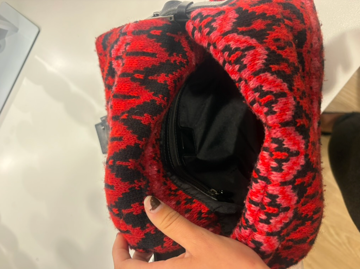 Fendi Woven Knit Mama Baguette in Multicolor