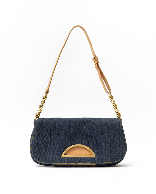 Christian Dior Denim Malice Shoulder Bag
