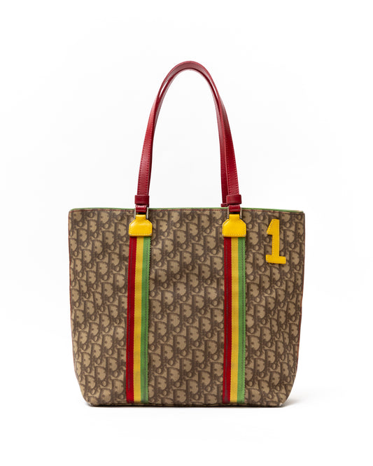 Christian Dior Rasta Monogram Tote Bag