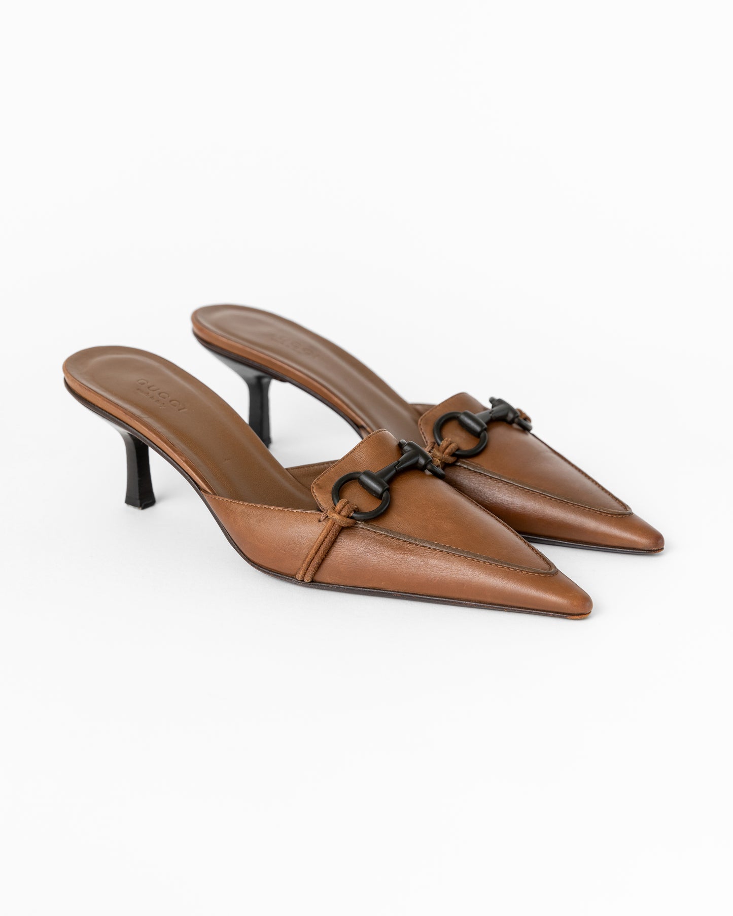 Gucci Tom Ford Horsebit Mules (39.5)