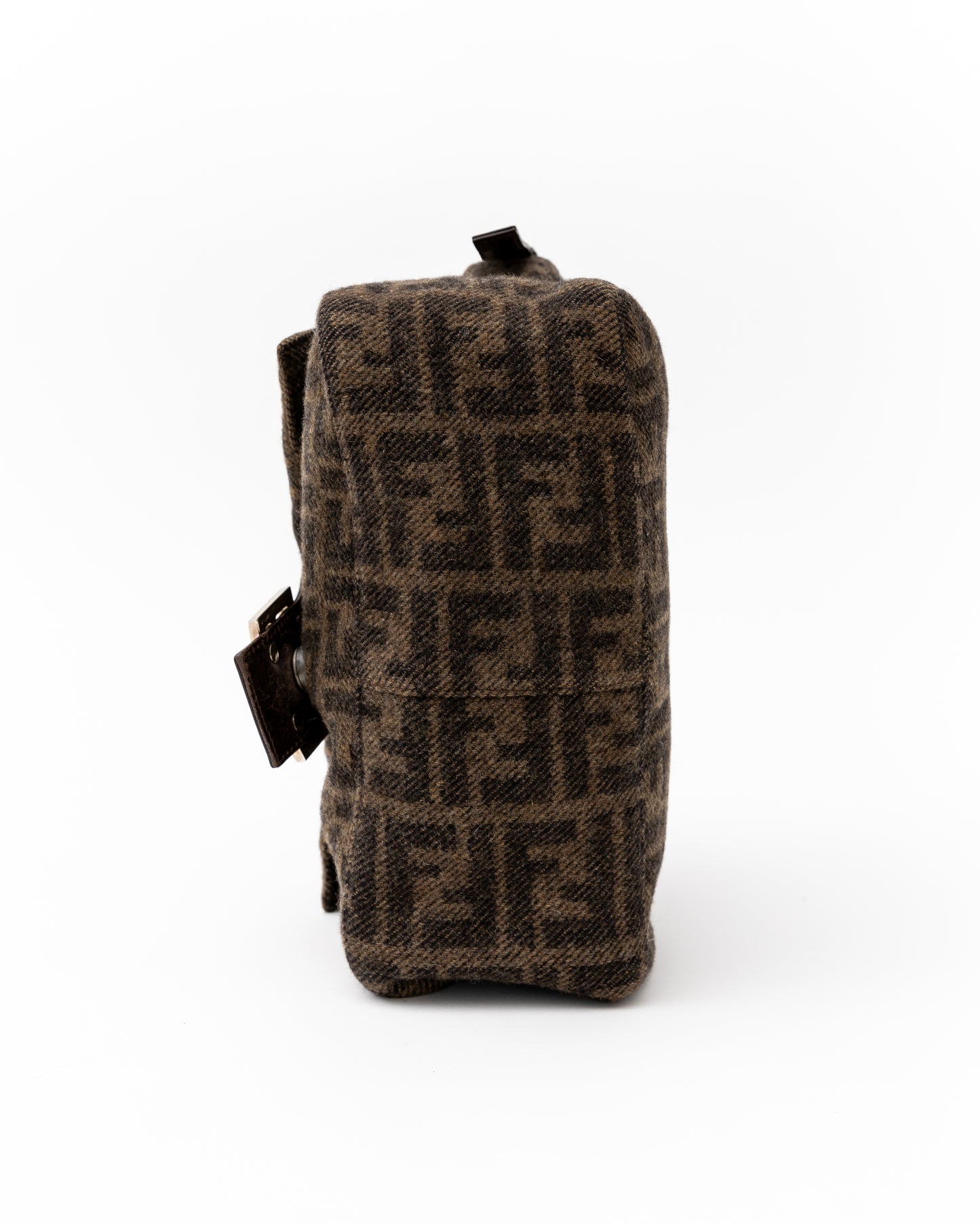 Fendi Zucca Wool Baguette