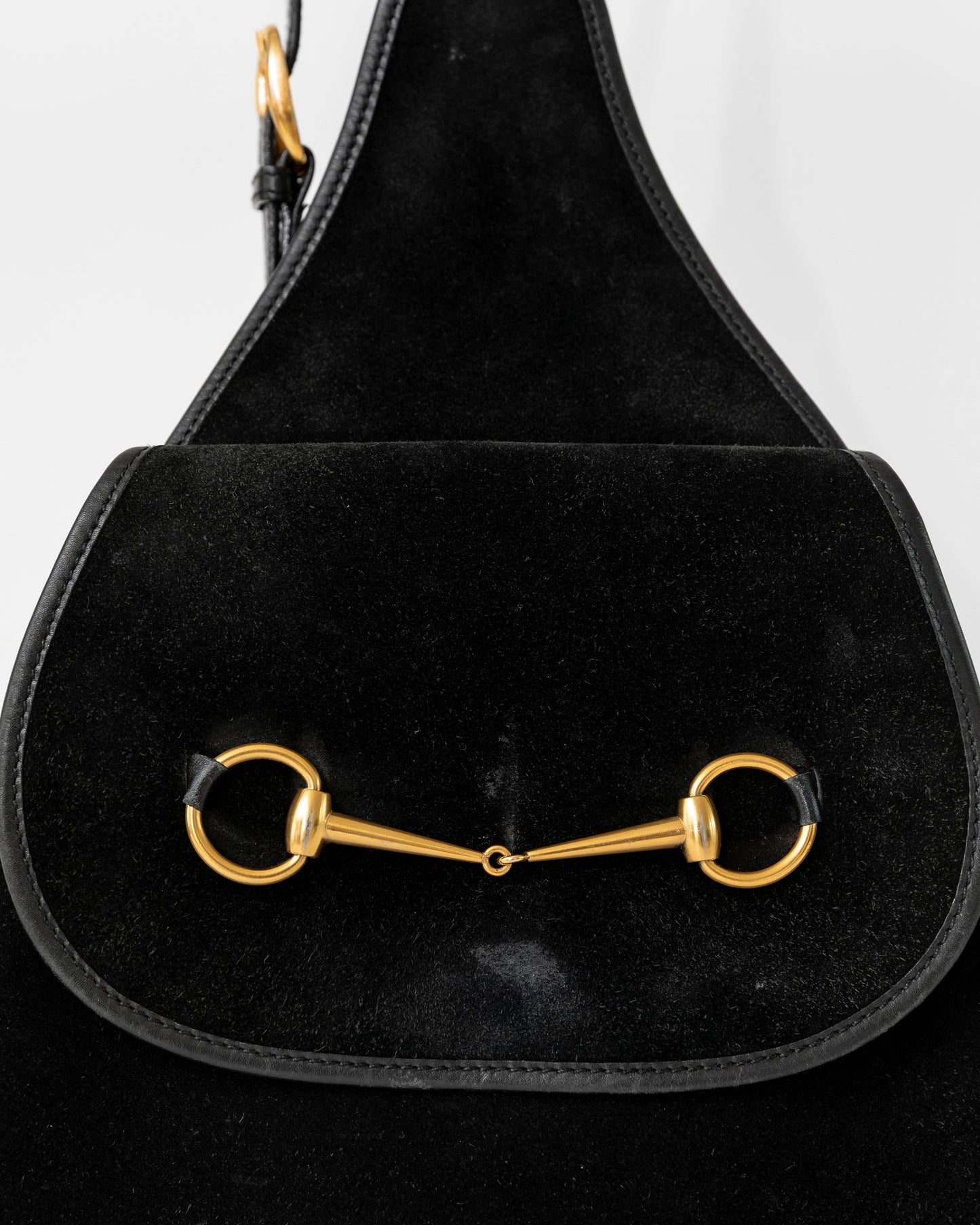 Gucci Tom Ford Suede Horsebit Slingback Bag