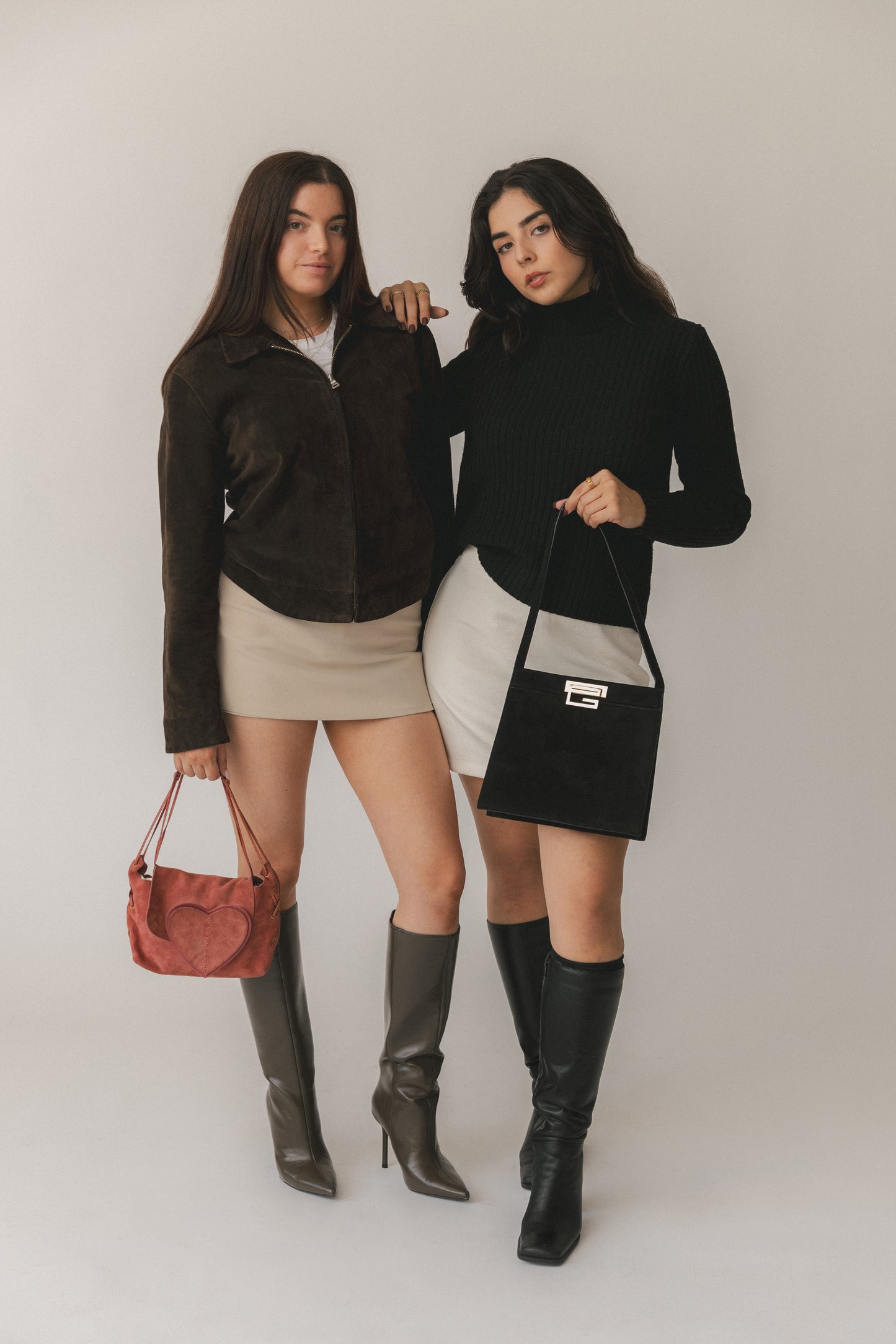 Gucci Suede Shoulder Bag