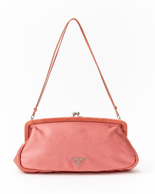 Prada Silk Kiss-lock Bag