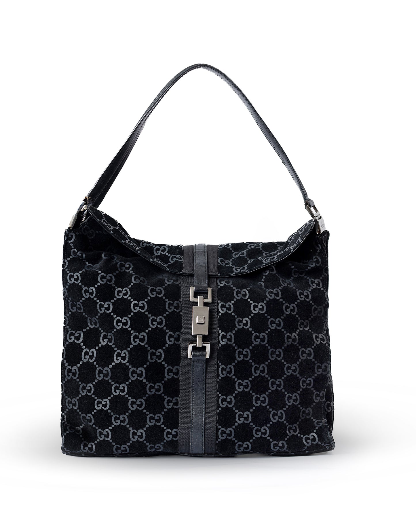 Gucci Suede Black Jackie Bag