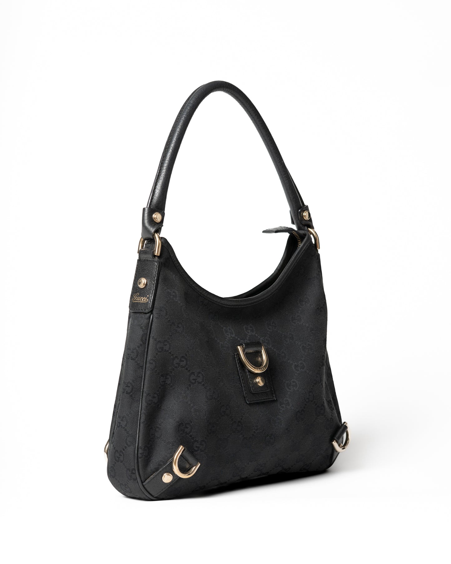 Gucci Black Abbey Shoulder Bag GHW