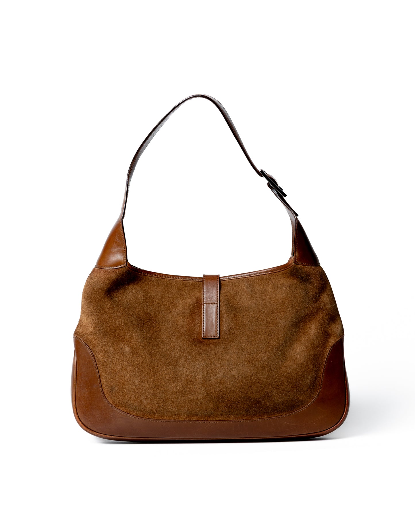 Gucci Suede Jackie Shoulder Bag