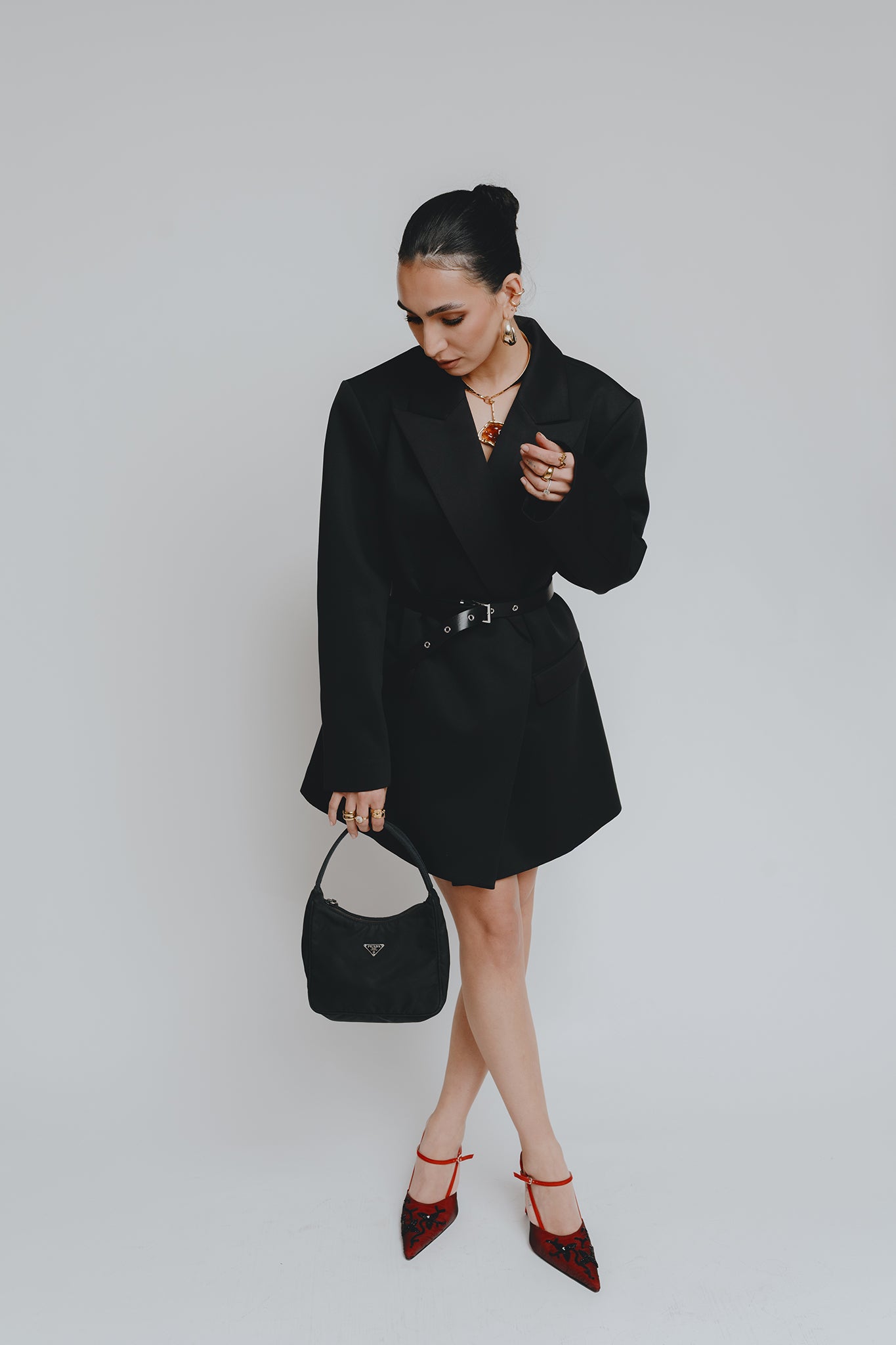 Prada Nylon Sport Shoulder Bag